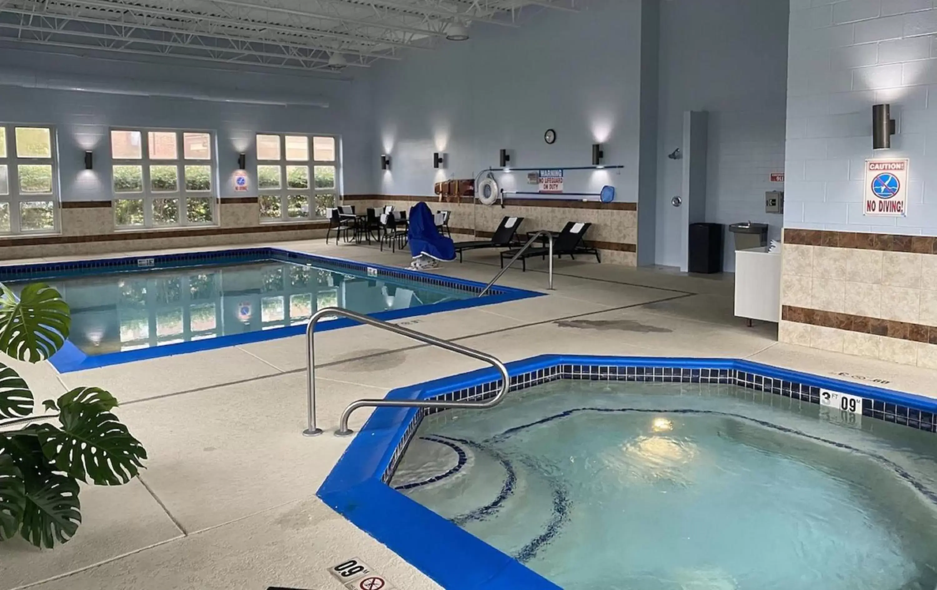 Swimming Pool in Holiday Inn Express Wixom, an IHG Hotel