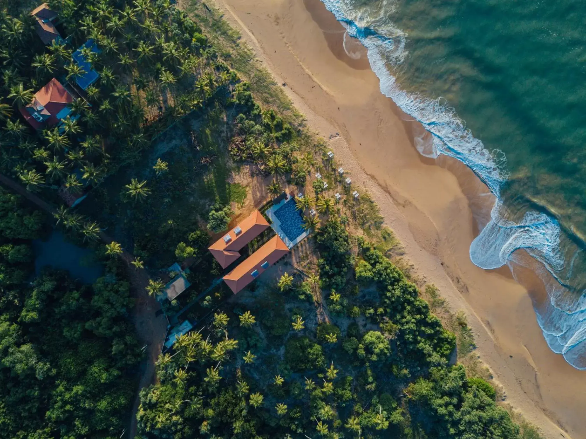 View (from property/room), Bird's-eye View in Ananya Beach Resort