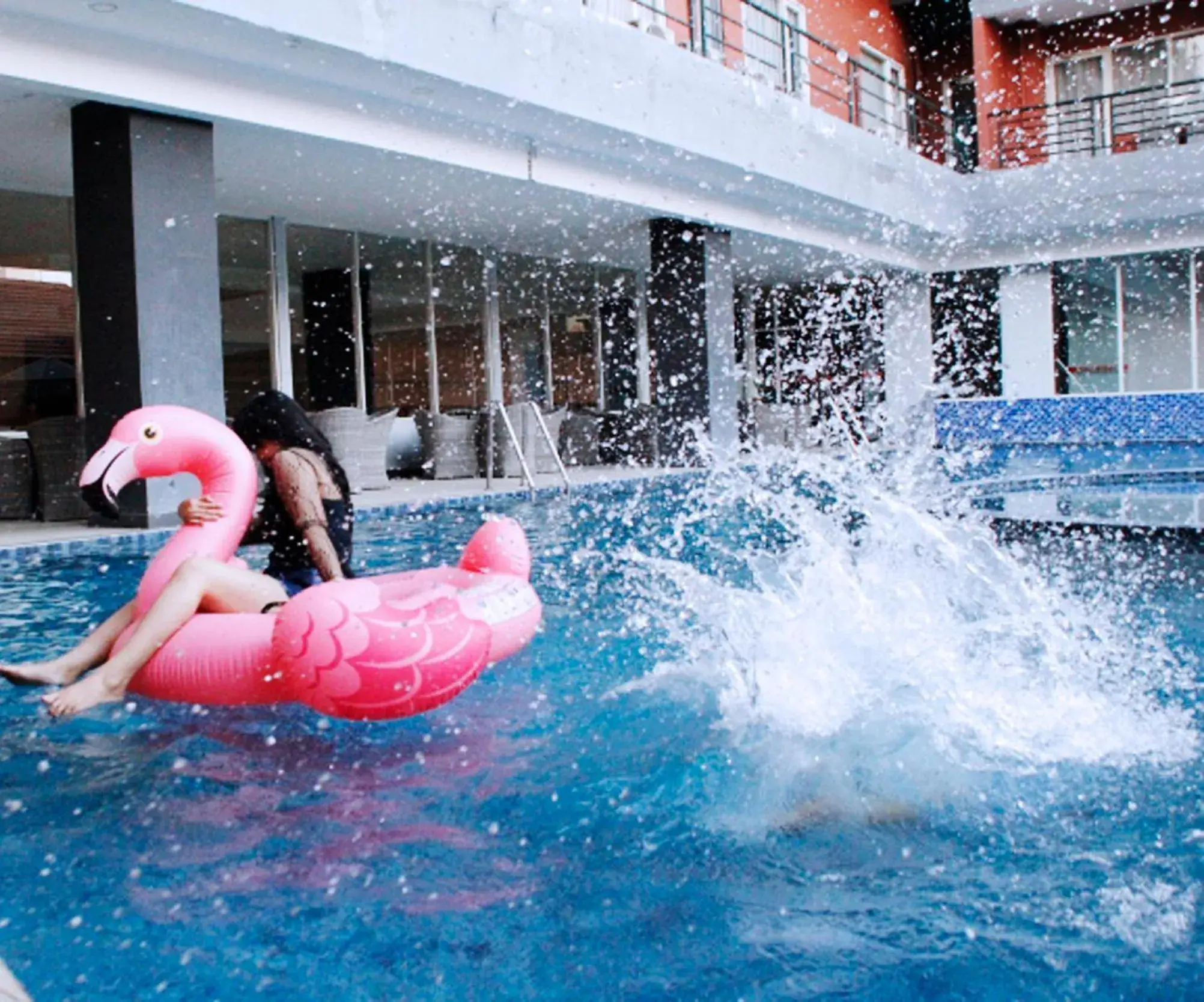 Swimming Pool in Merapi Merbabu Hotels Bekasi