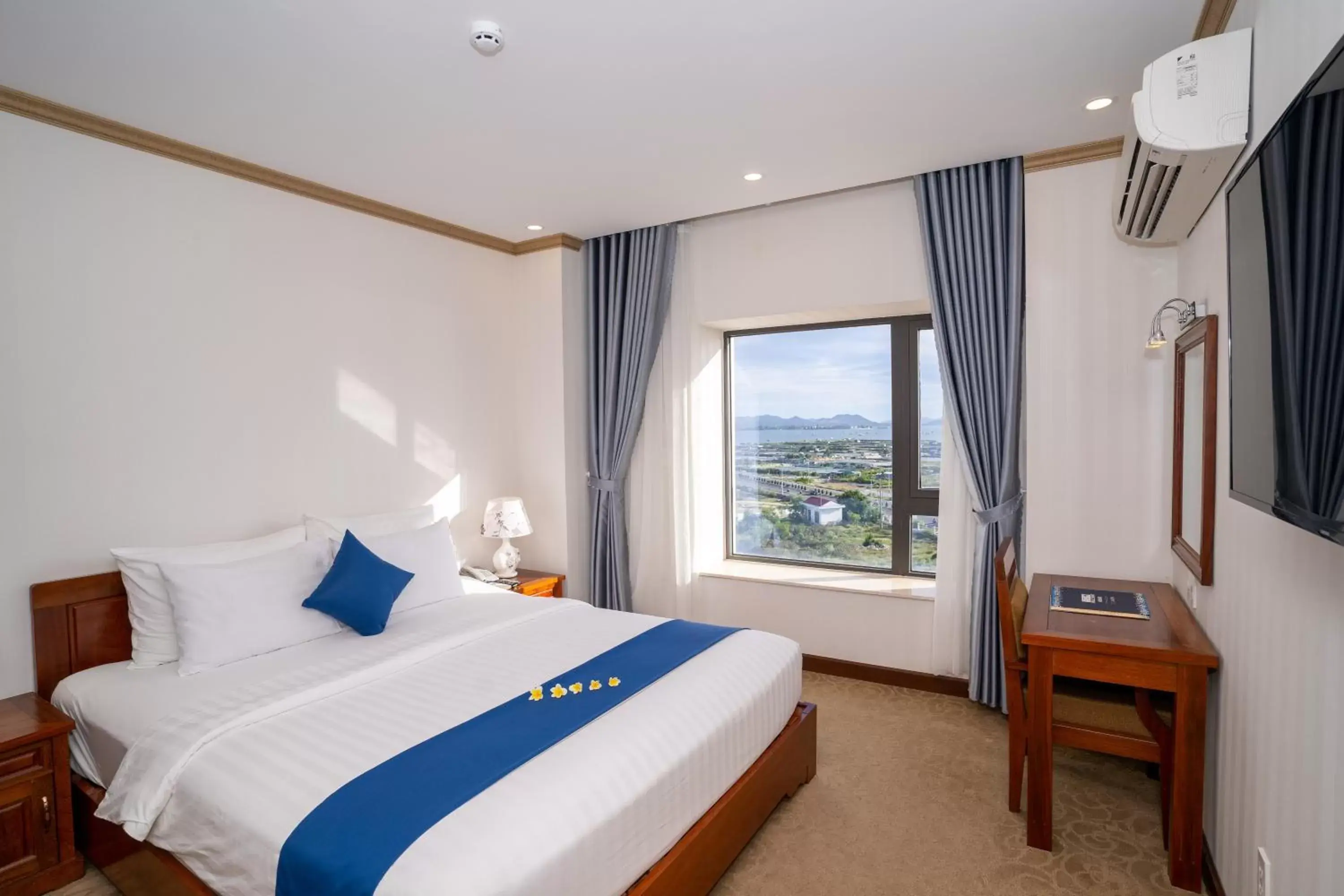 Bed in Navy Hotel Cam Ranh