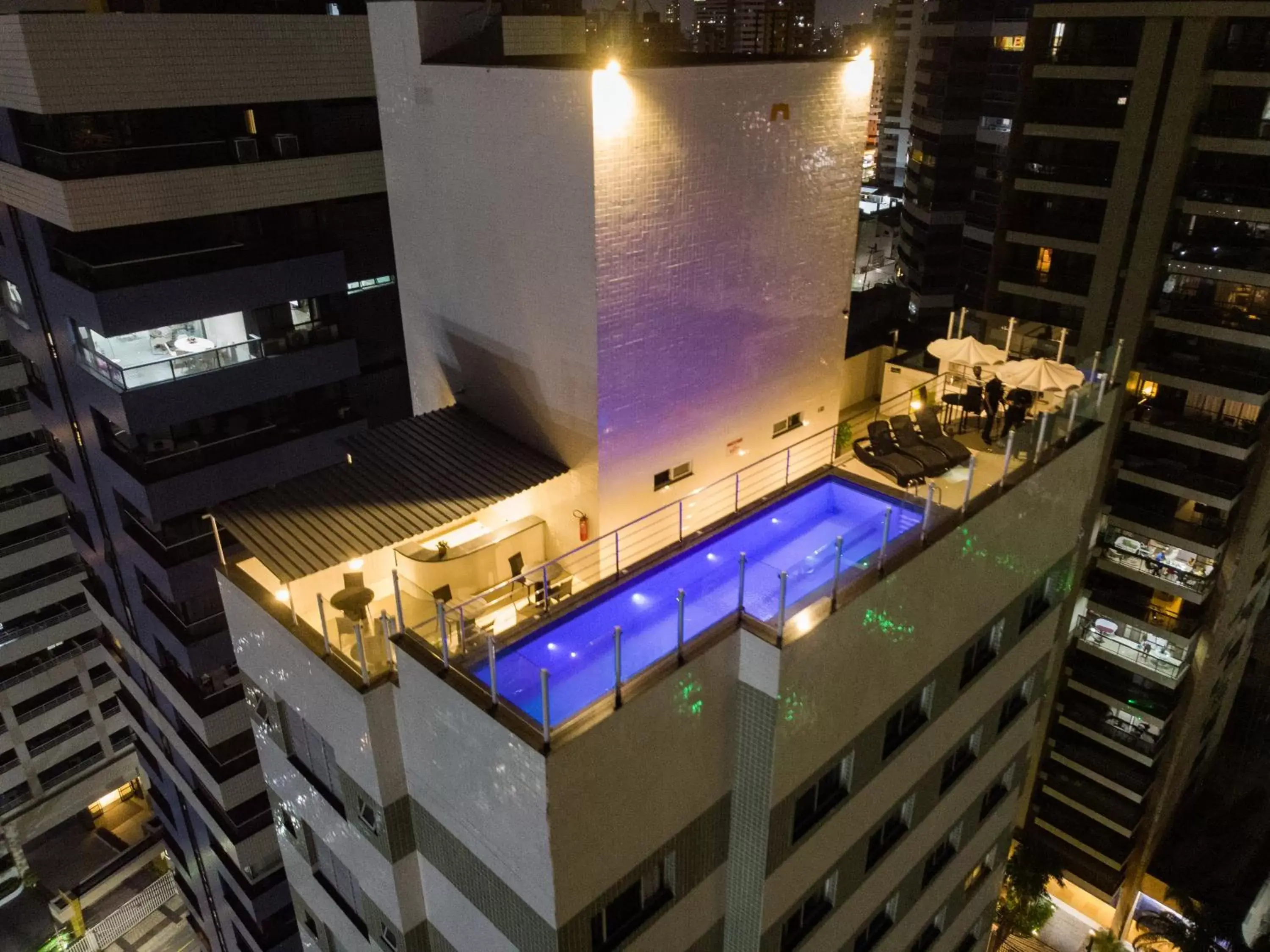 Bird's eye view, Pool View in Aquidabã Praia Hotel