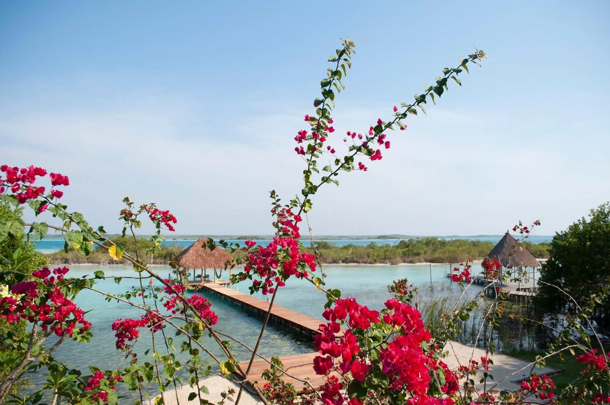 Family Room with Lake View in Hotel Isabella Bacalar Lake Front