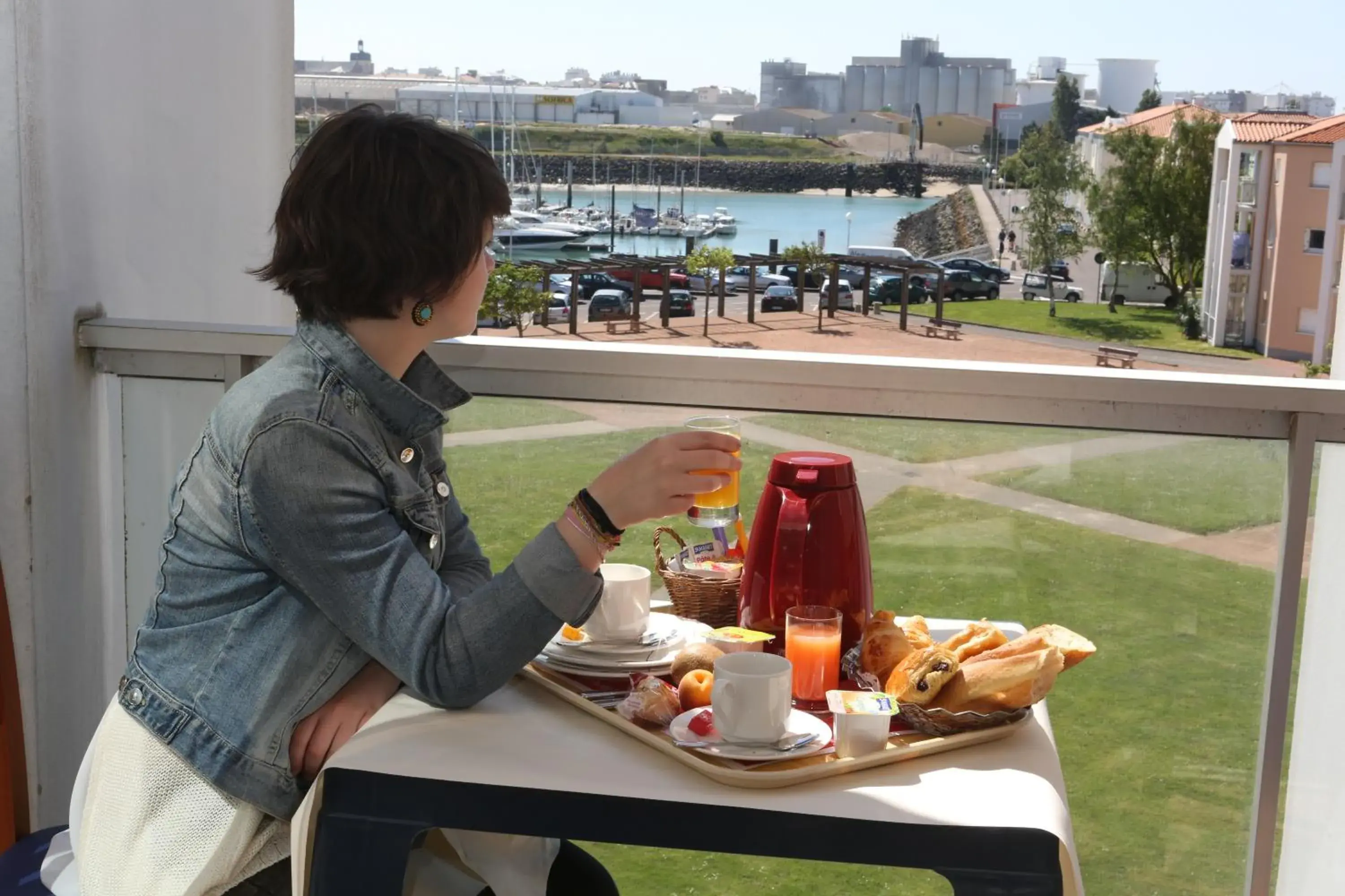 View (from property/room) in The Originals Boutique, Hotel Admiral's, Les Sables-d'Olonne (Inter-Hotel)