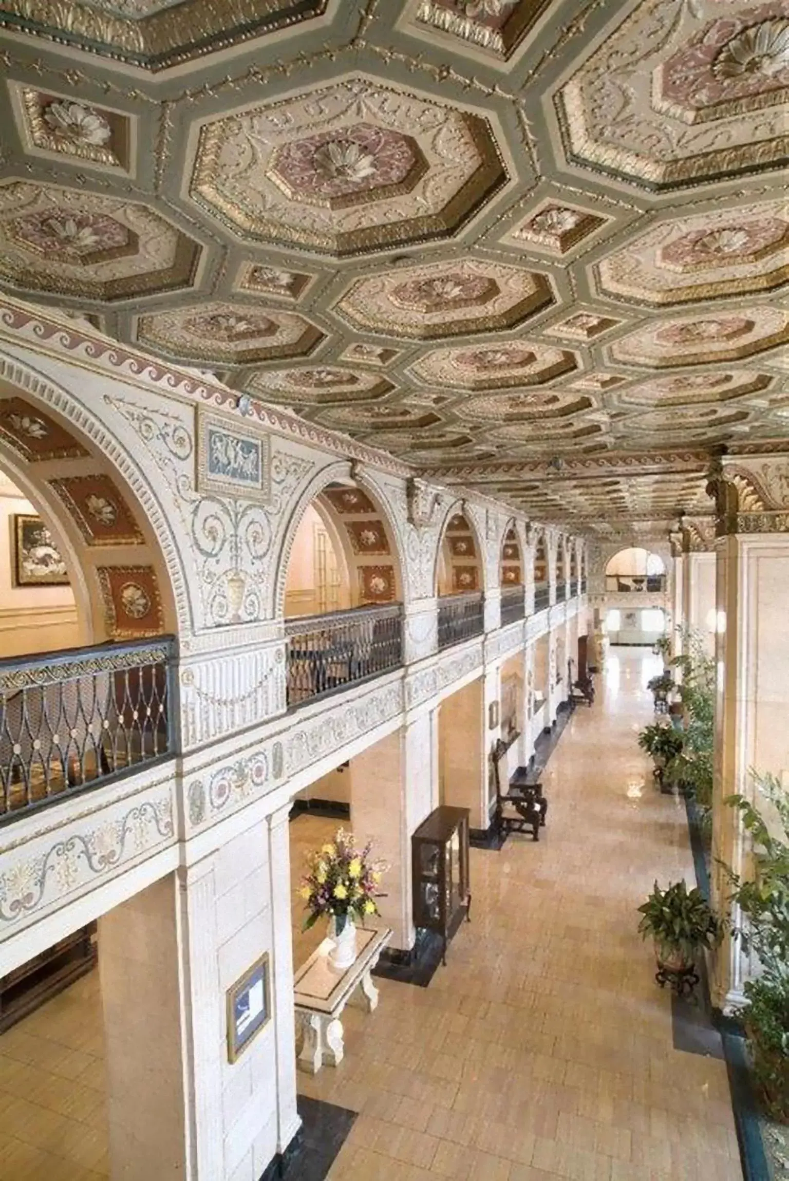 Lobby or reception in The Brown Hotel