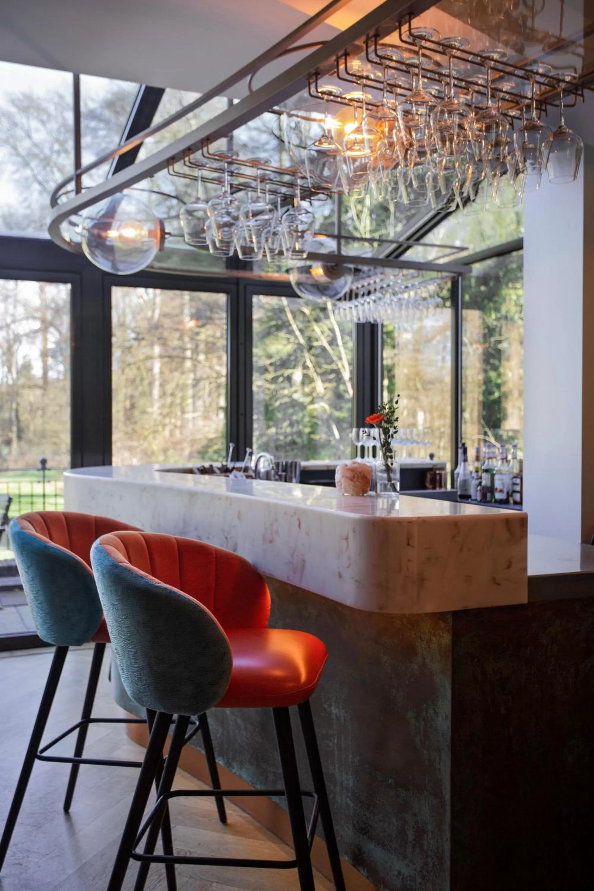 Lounge or bar in Landgoed Groot Warnsborn