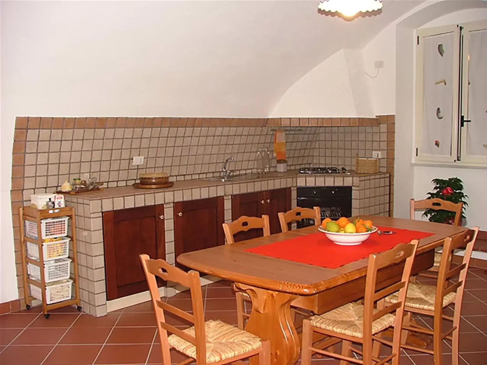 Communal kitchen, Dining Area in B&B San Rocco