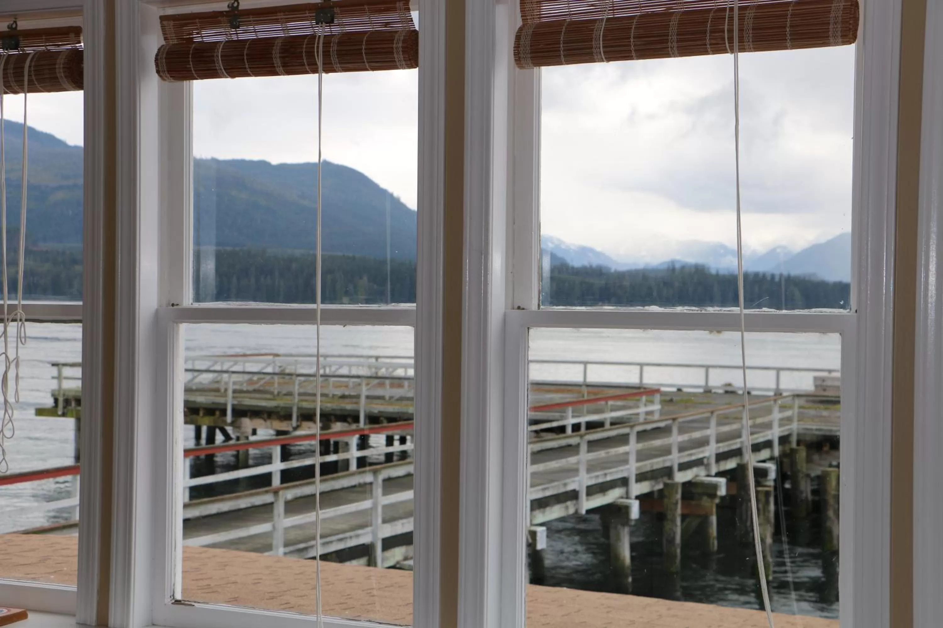 Seating area in Nimpkish Hotel