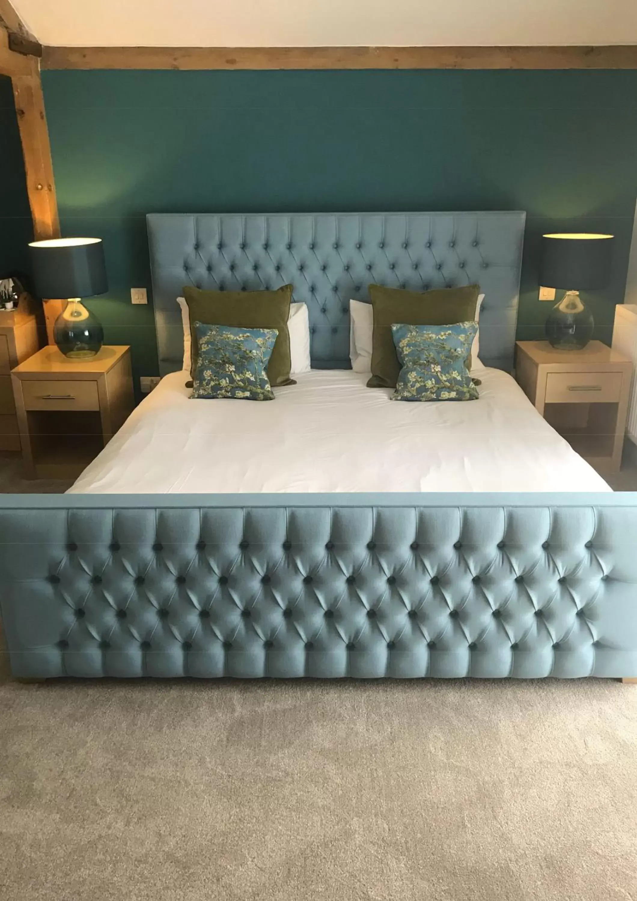 Bed in The Highworth Hotel