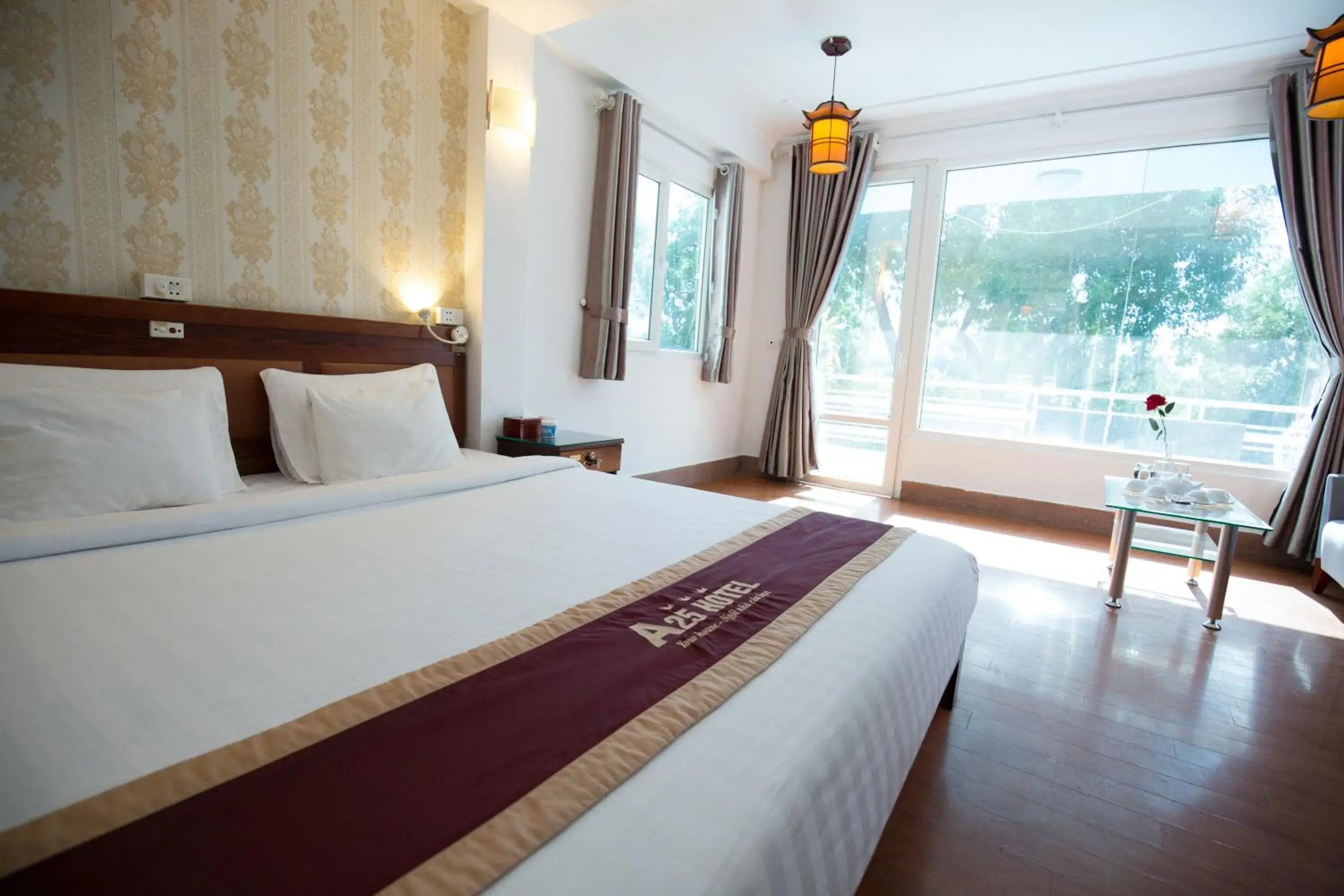 Bed in A25 Hotel - 57 Quang Trung