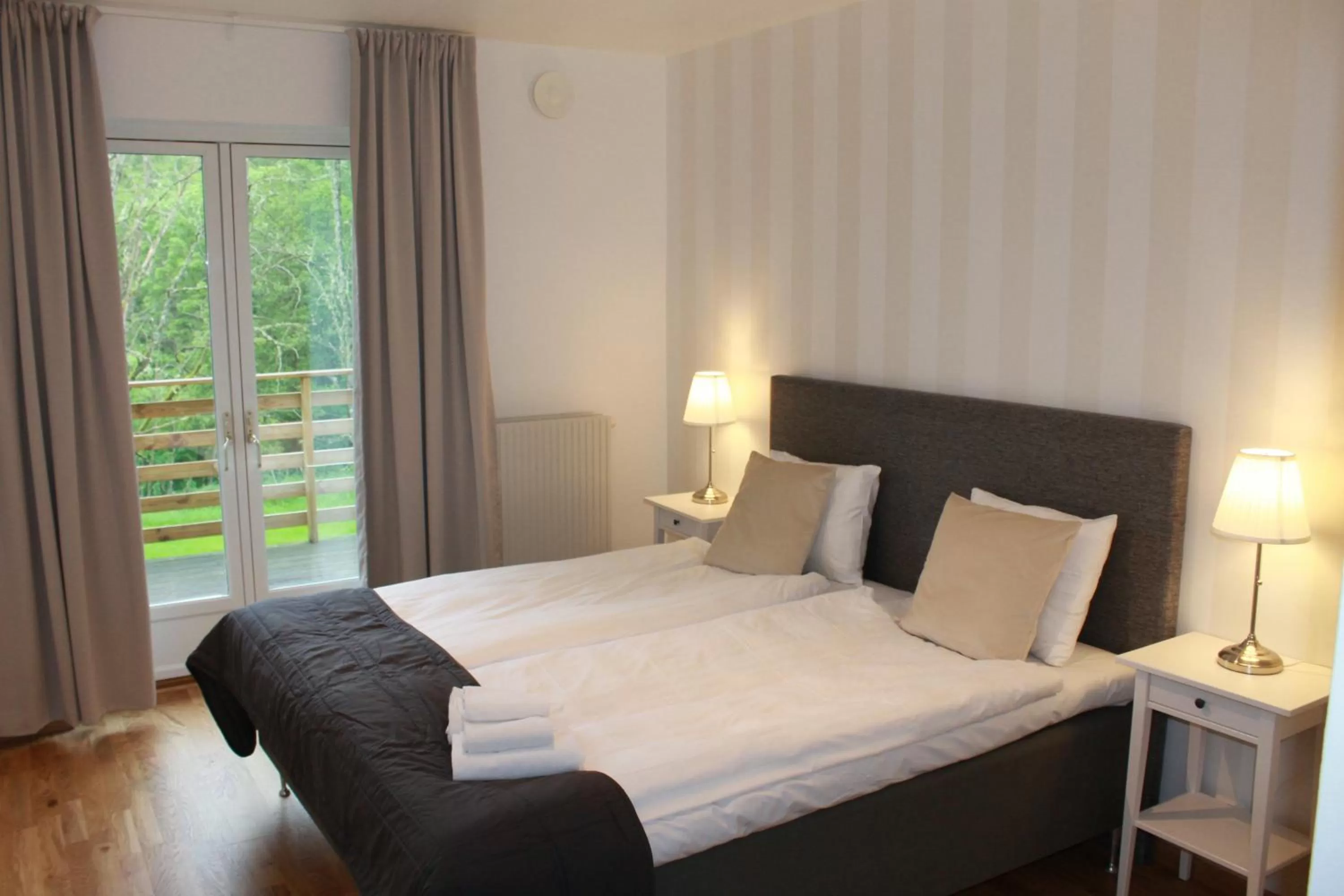 Bed in Hensbacka Hotell