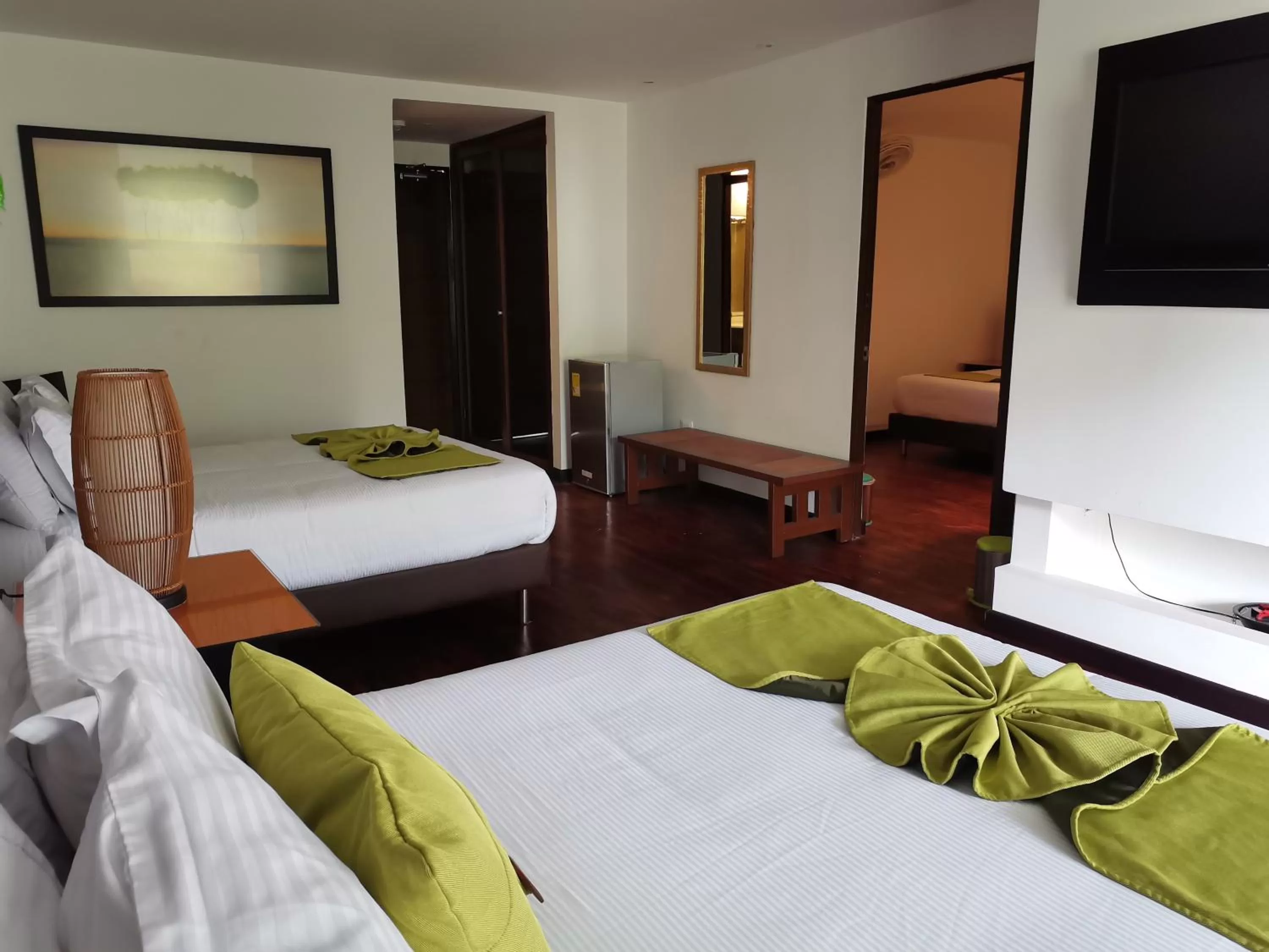 Photo of the whole room, Bed in Hotel Bambu Inn