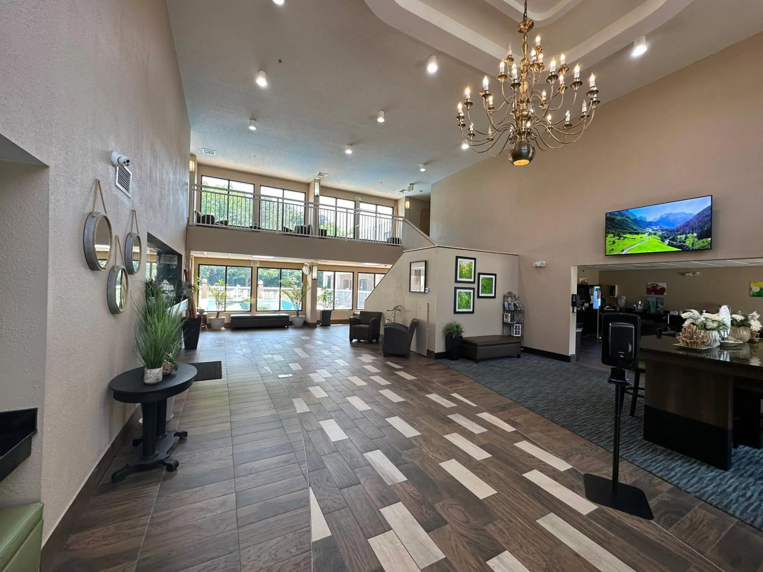 Lobby or reception in Quality Inn & Suites Exmore - Eastern Shore Lobby or reception in Quality Inn & Suites Exmore - Eastern Shore