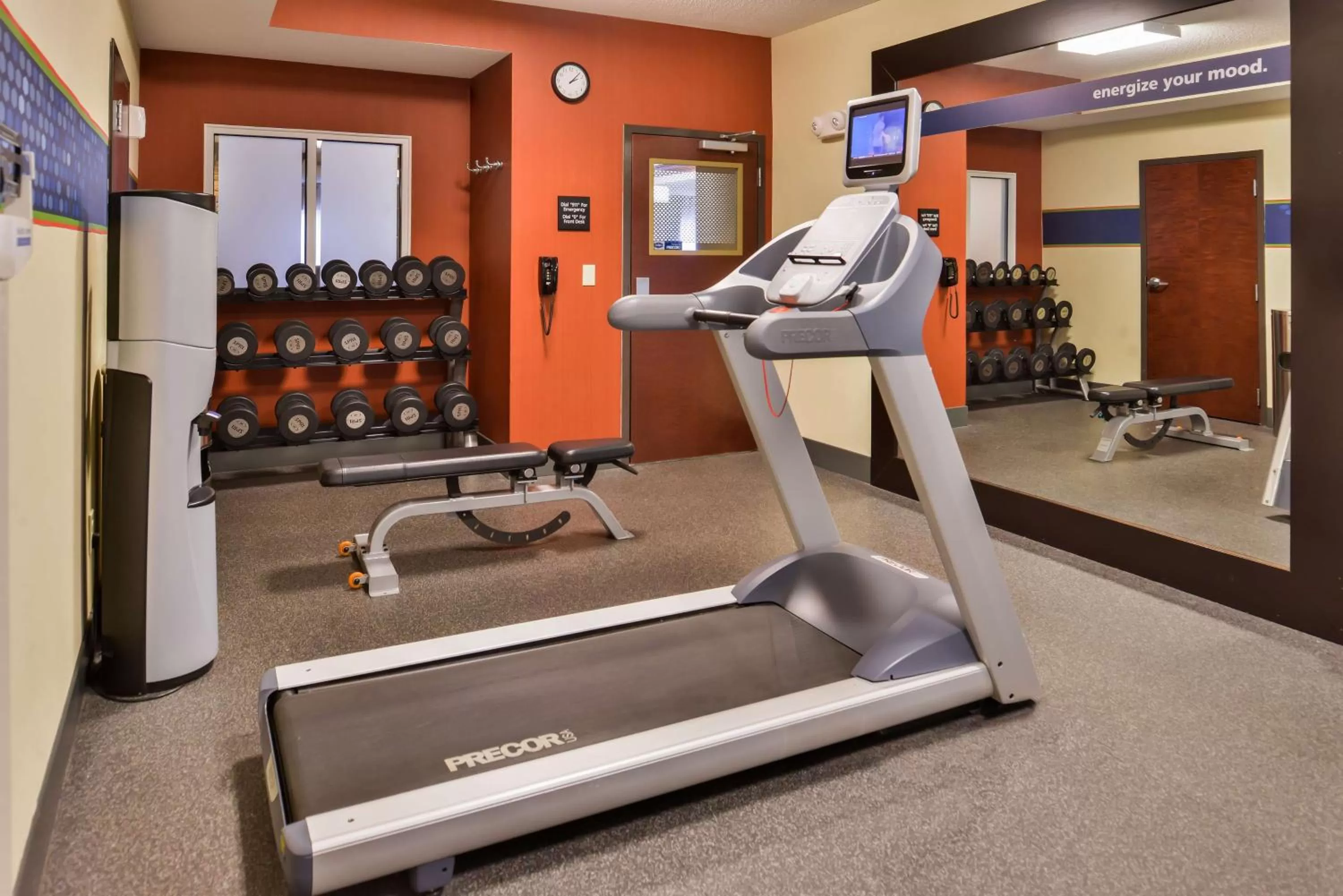 Fitness centre/facilities in Hampton Inn Statesville