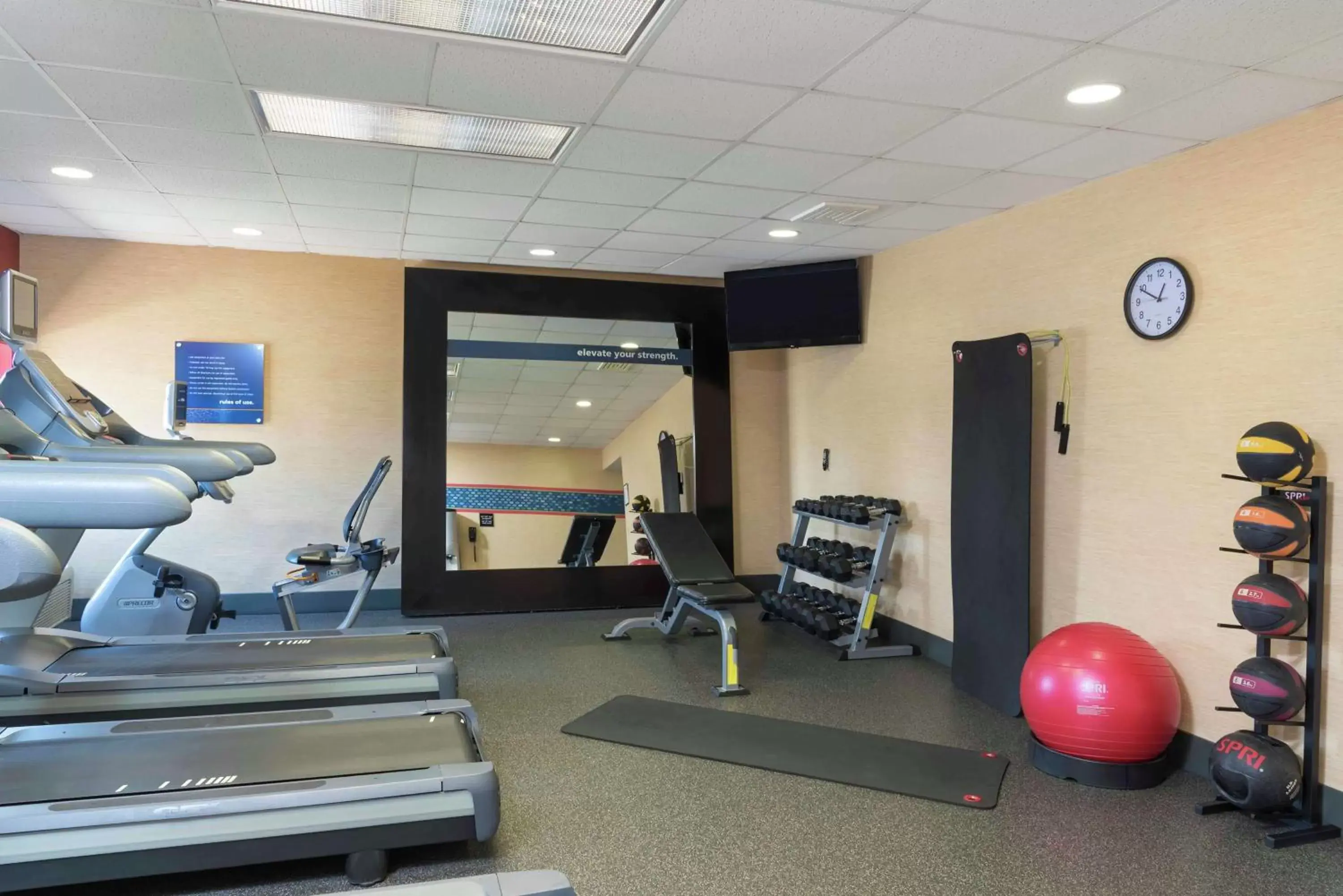 Fitness centre/facilities, Fitness Center/Facilities in Hampton Inn Joliet/I-55