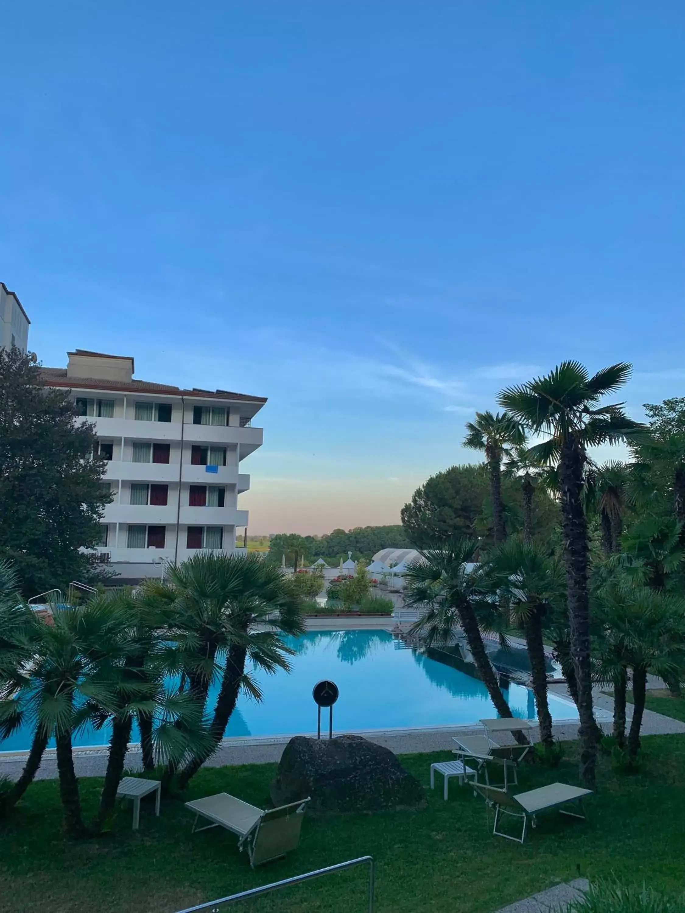 Swimming pool, Pool View in Hotel Terme Millepini