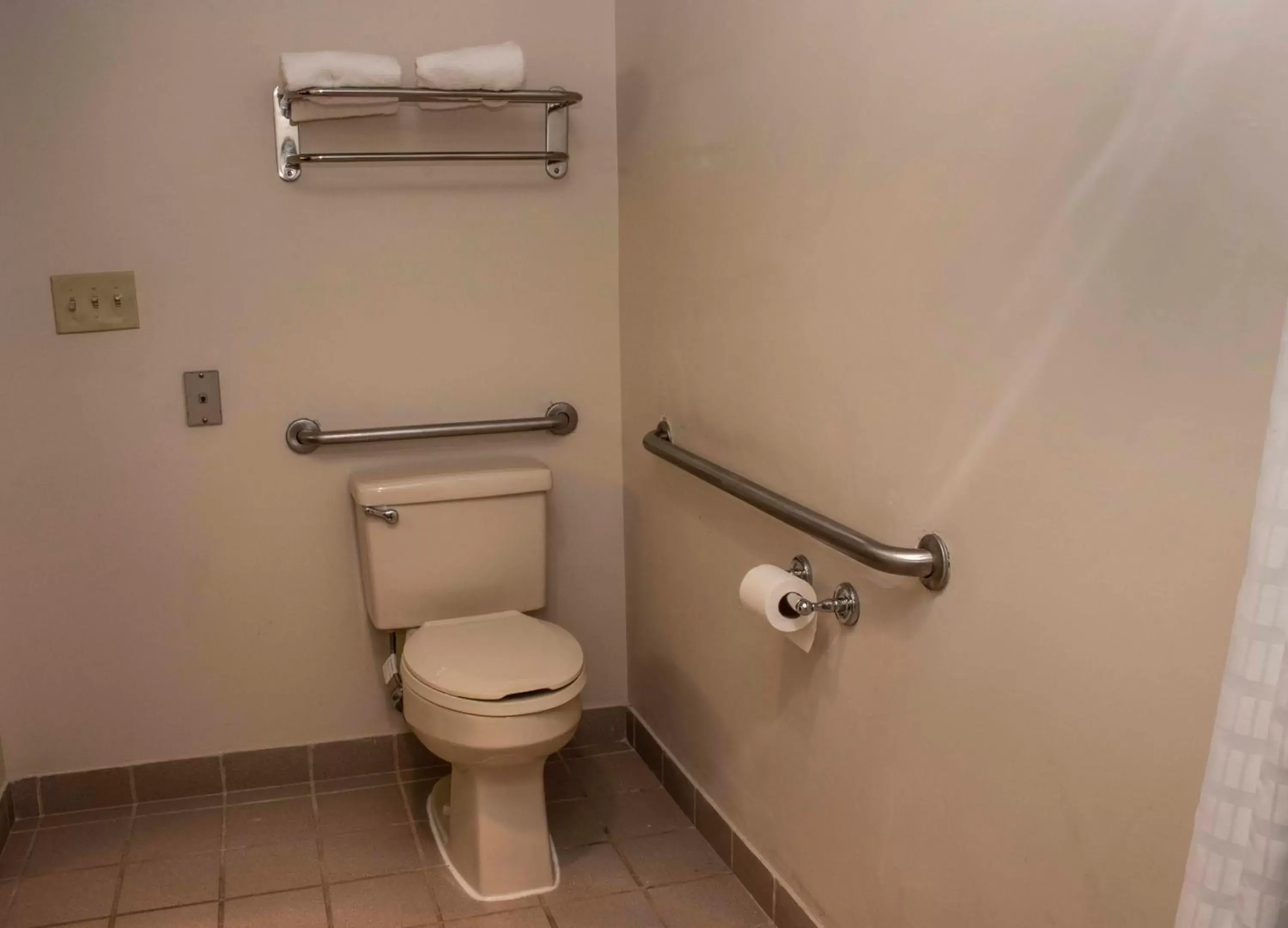 Toilet, Bathroom in Quality Suites Lake Wright Norfolk Airport