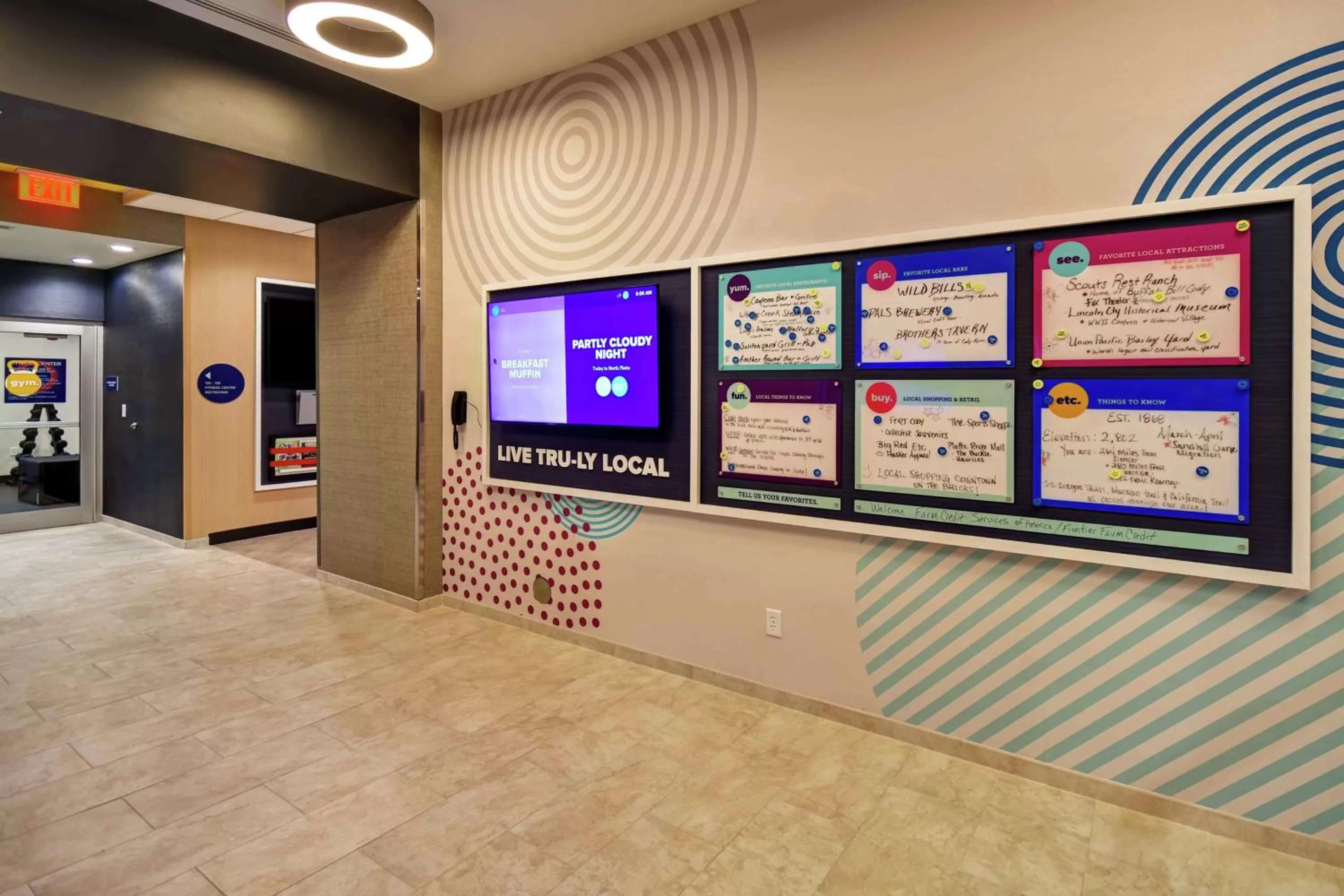 Fitness centre/facilities in Tru By Hilton North Platte