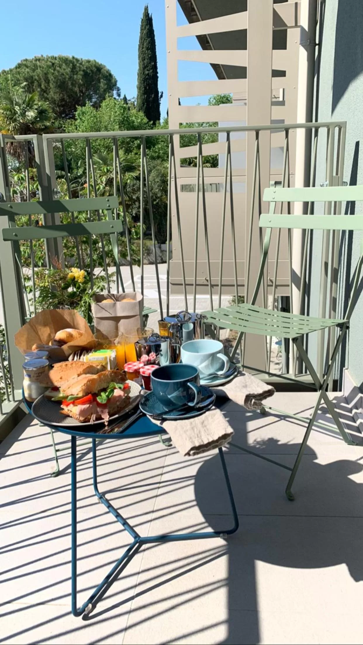Balcony/Terrace in HT Hotel Trieste