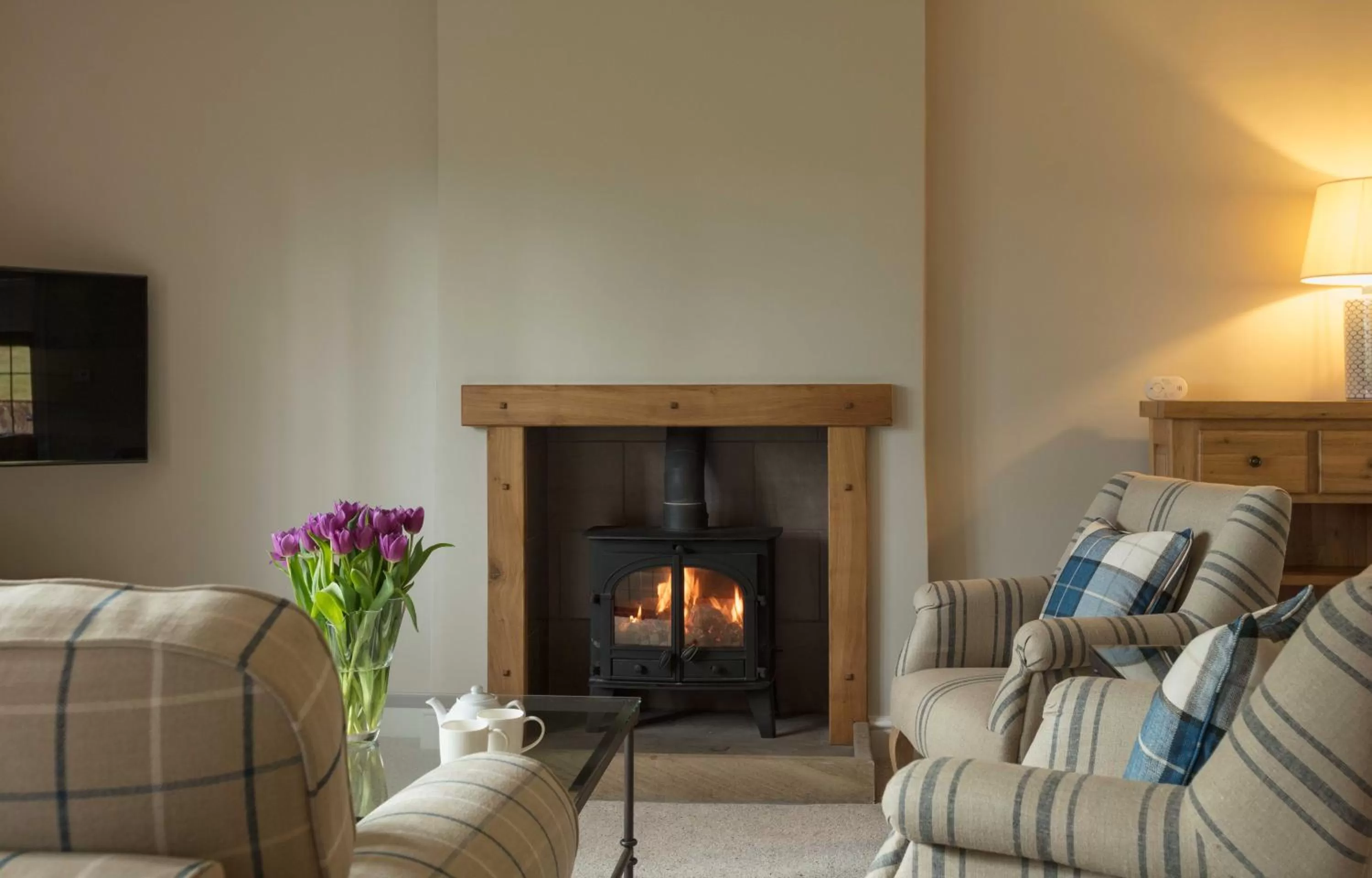 Living room in Farlam Hall Hotel & Restaurant