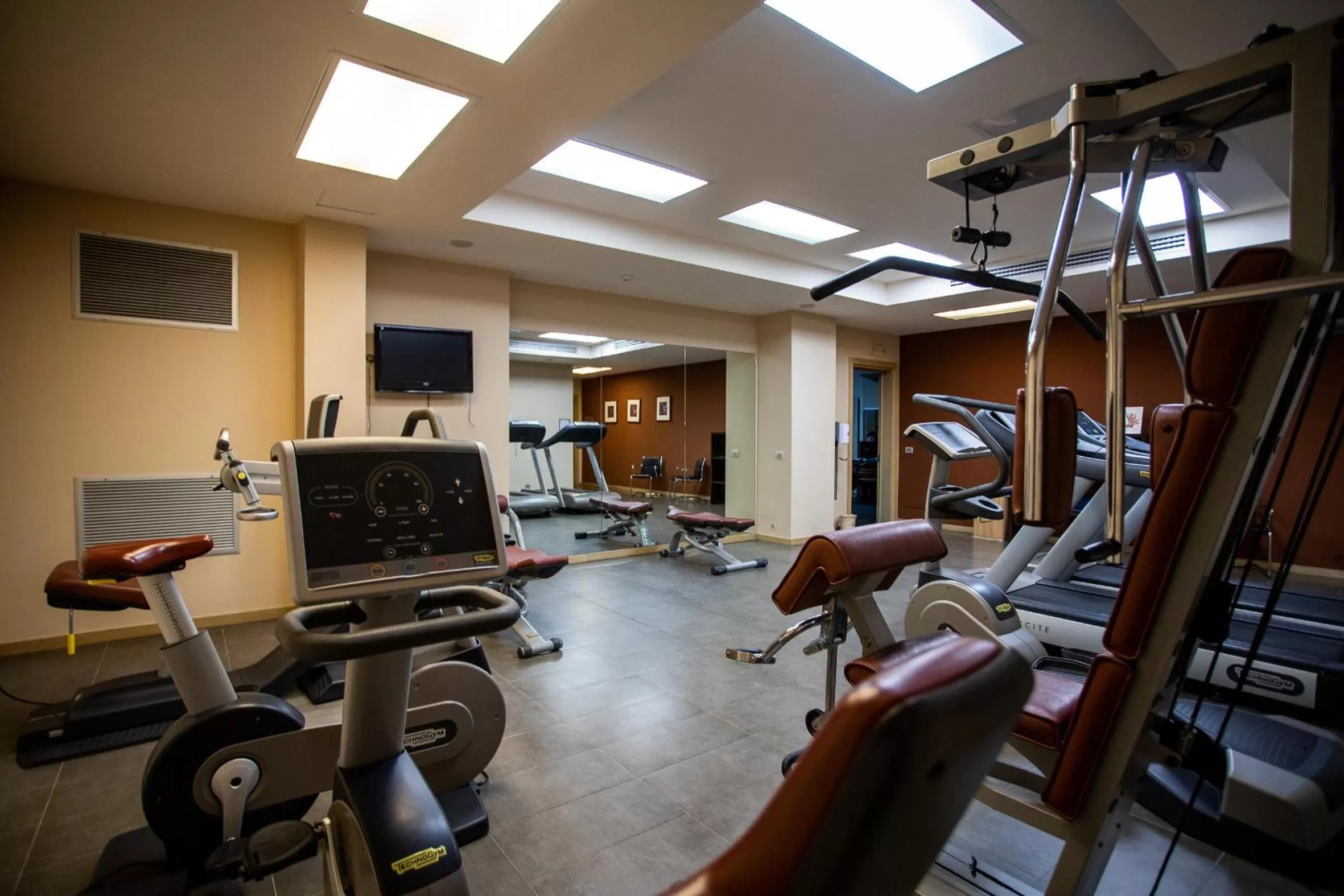 Fitness centre/facilities in Vittoria Resort Pool & SPA