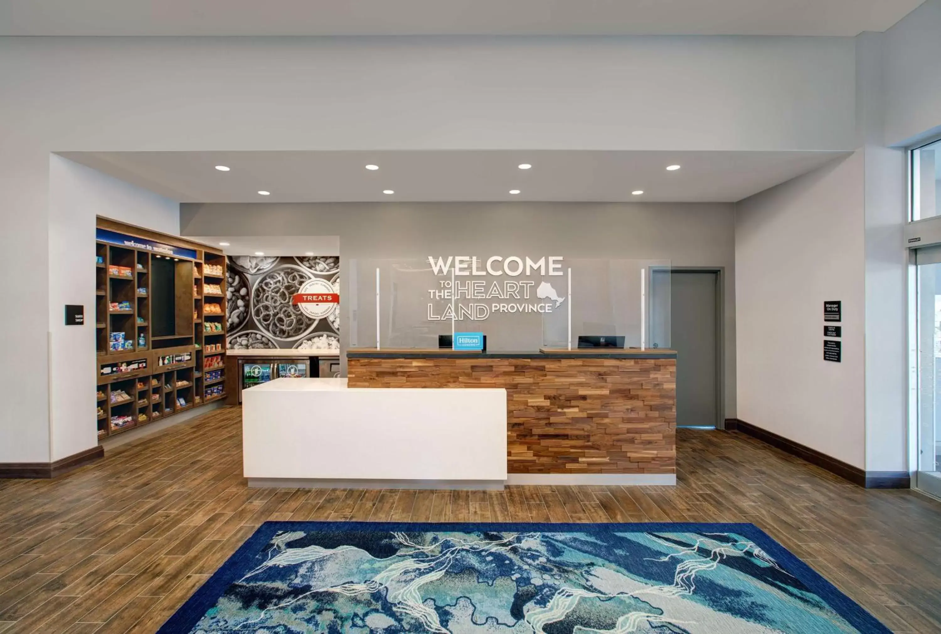 Lobby or reception, Lobby/Reception in Hampton Inn & Suites By Hilton Waterloo St. Jacobs