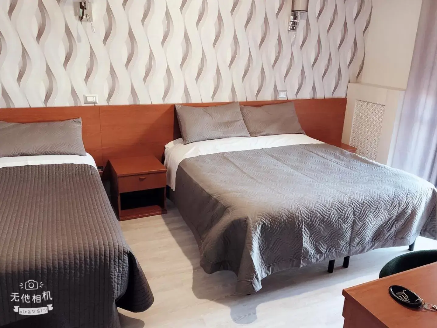 Bed in Hotel Frejus