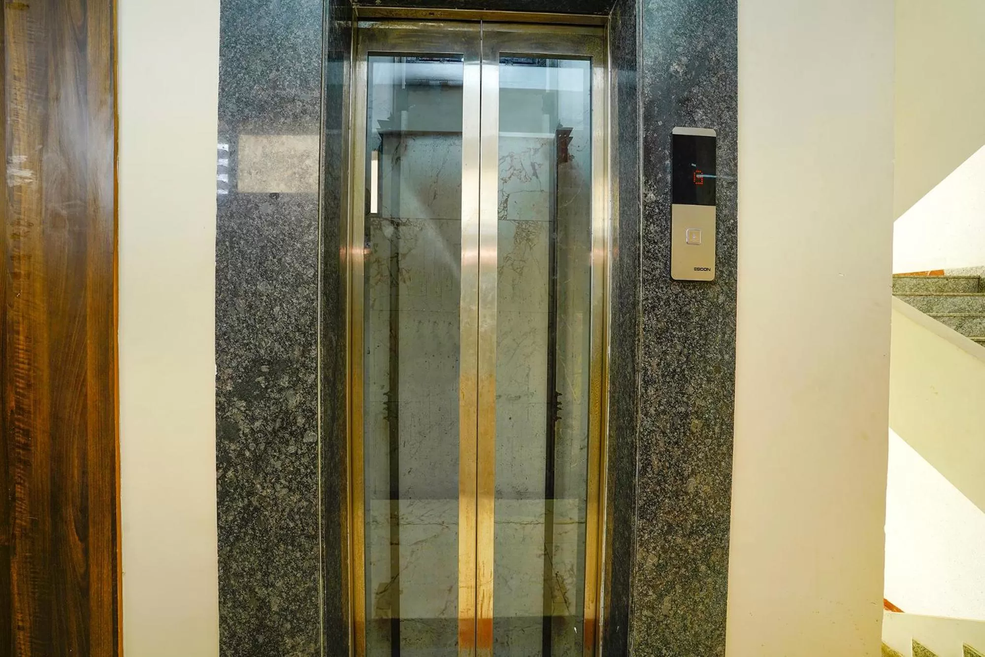 elevator, Bathroom in FabHotel Bhiwandi Palace