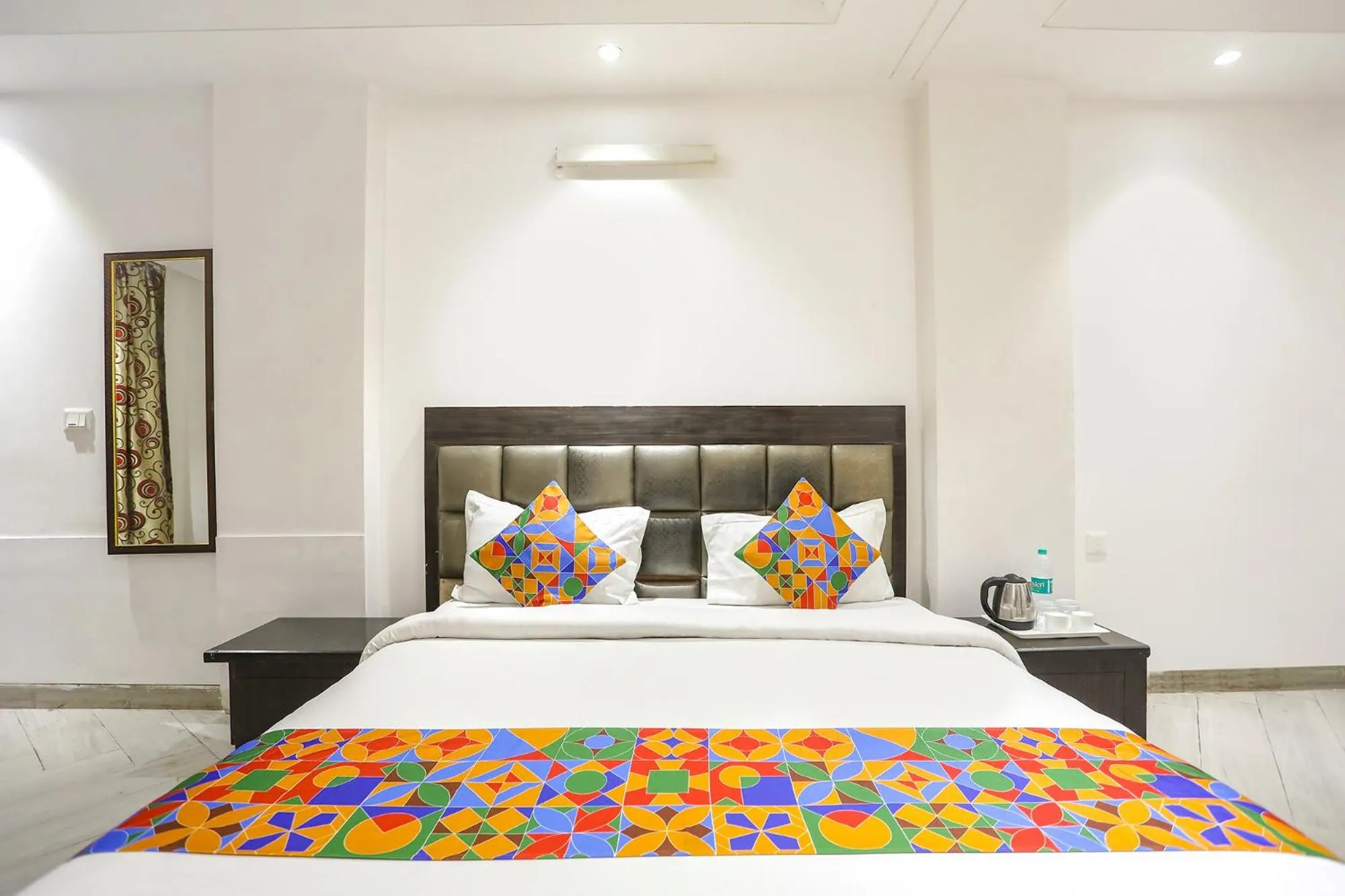 Bed in FabExpress Lotus Palace