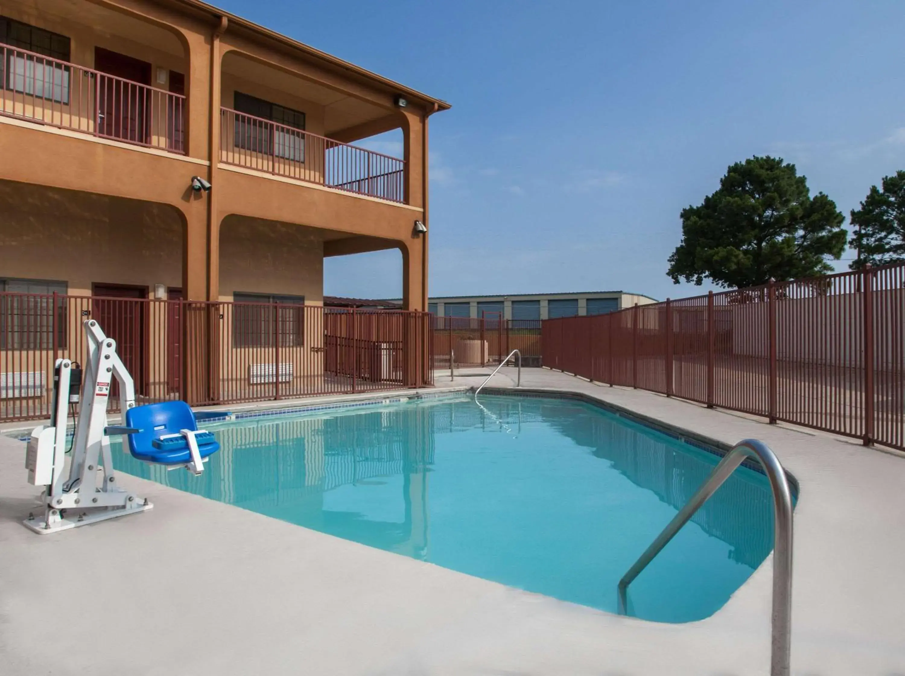 On site, Swimming Pool in Super 8 by Wyndham Bastrop TX