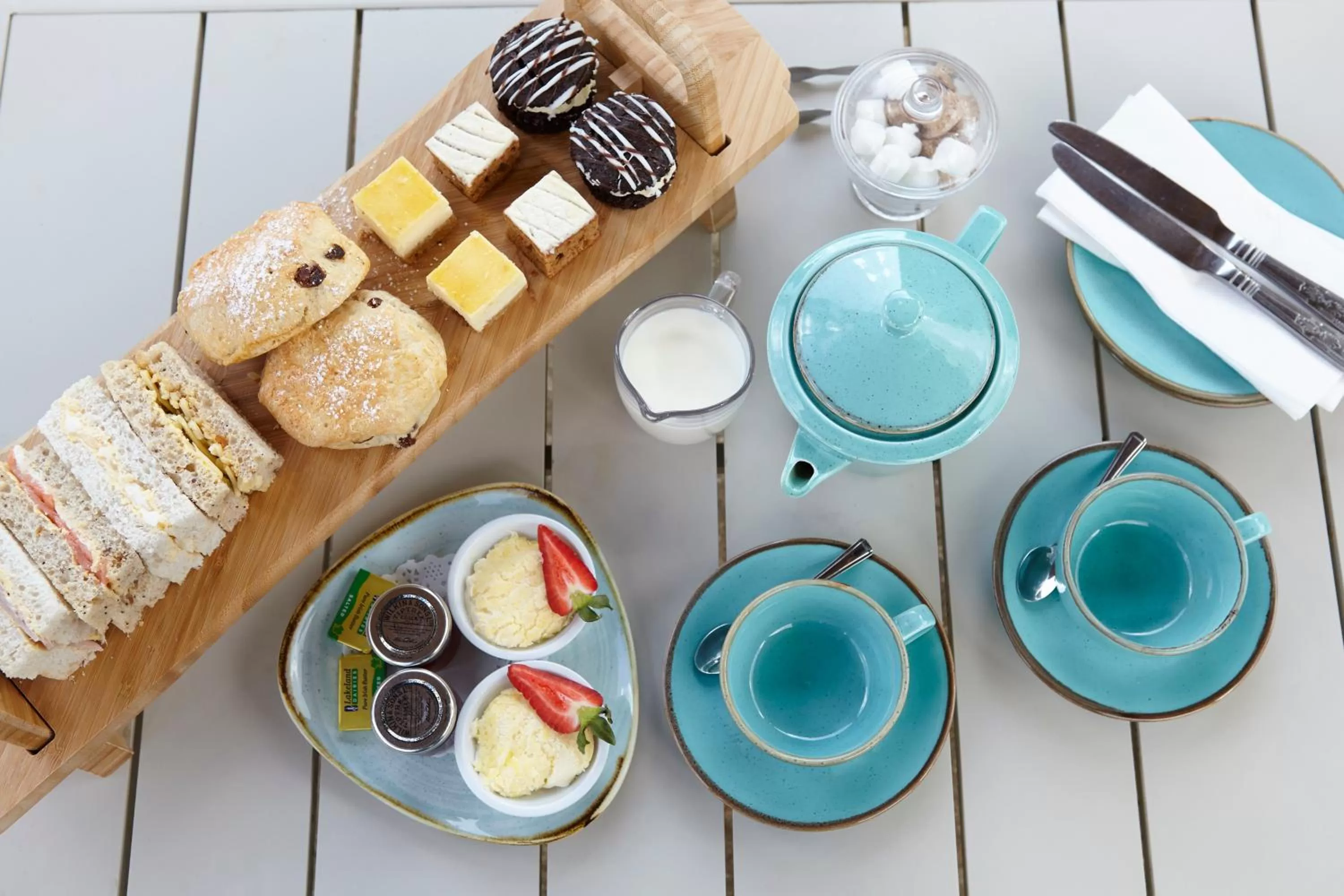 Food in Luccombe Hall Hotel