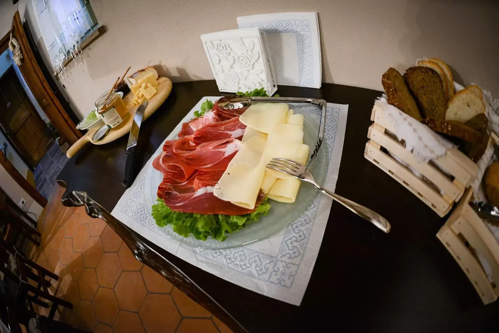 Food in Antico Casale Cesenatico B&B