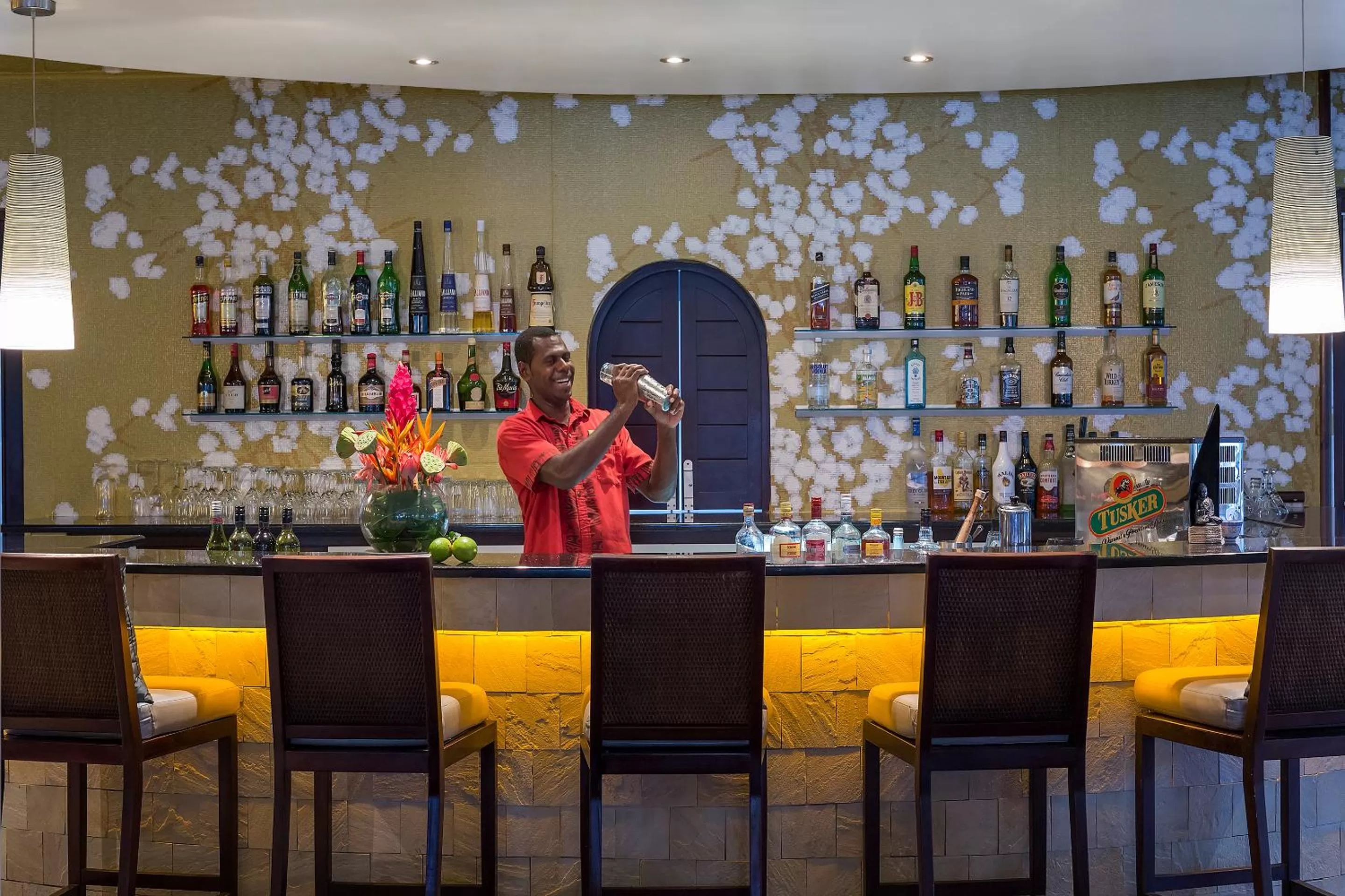 Alcoholic drinks in Warwick Le Lagon Resort & Spa, Vanuatu