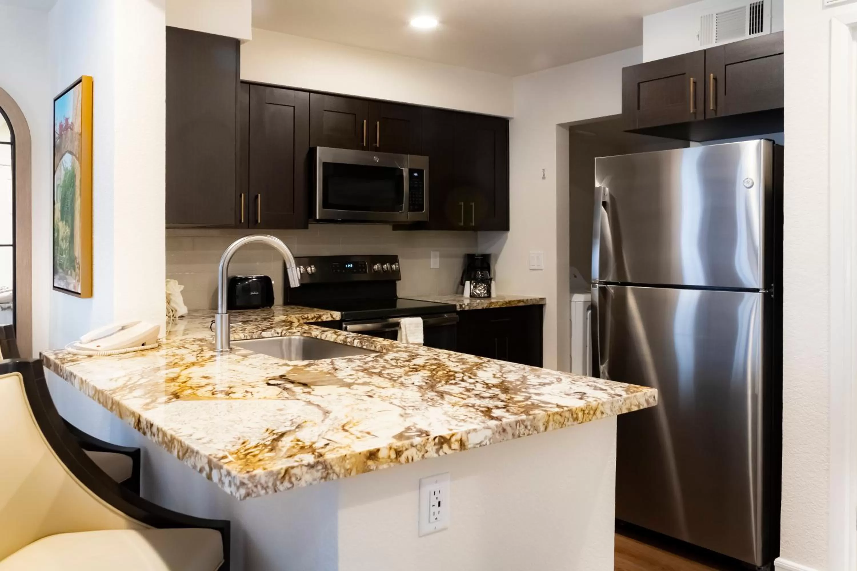 Kitchen or kitchenette in Westgate Flamingo Bay Resort