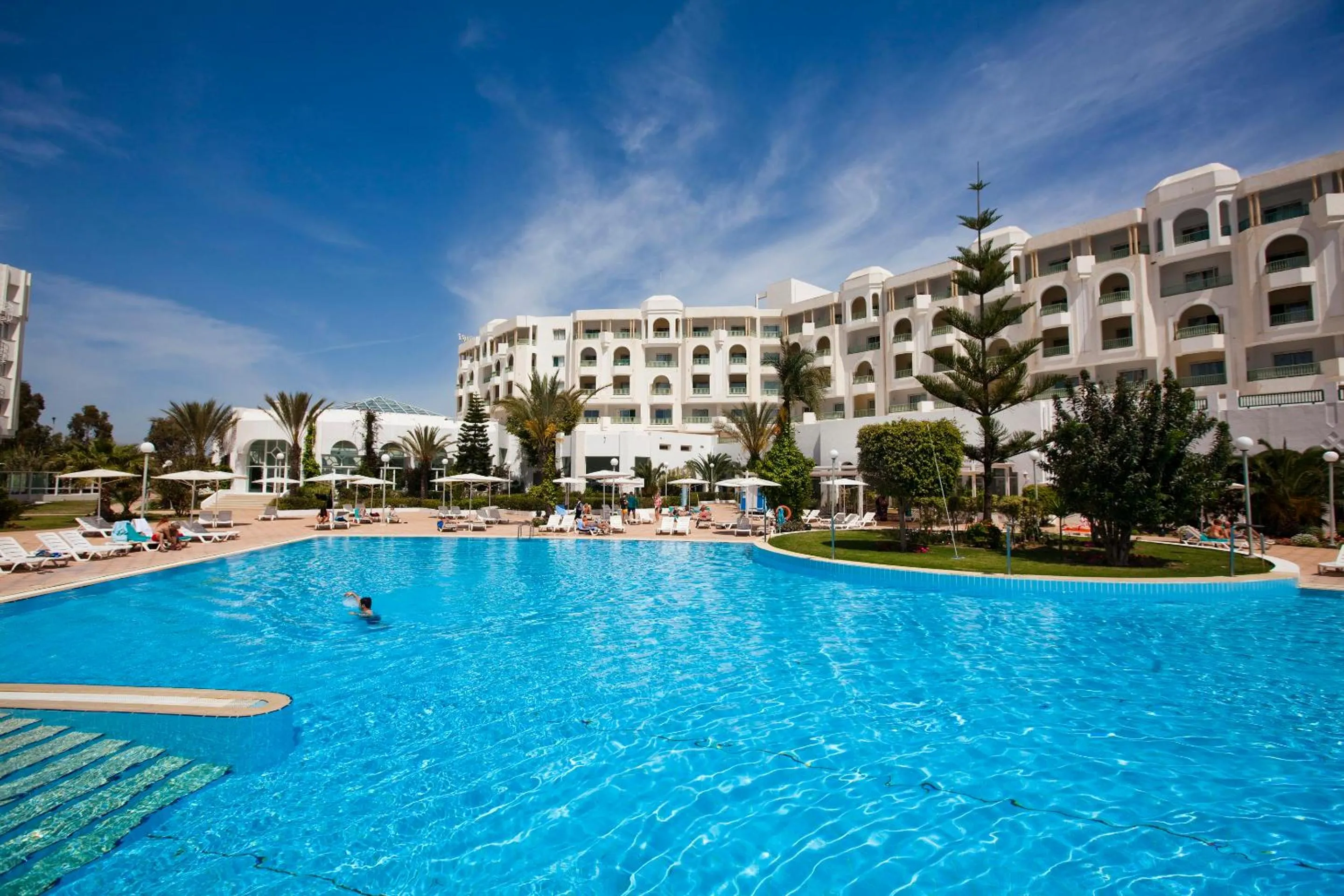 Swimming pool in El Mouradi Hammamet