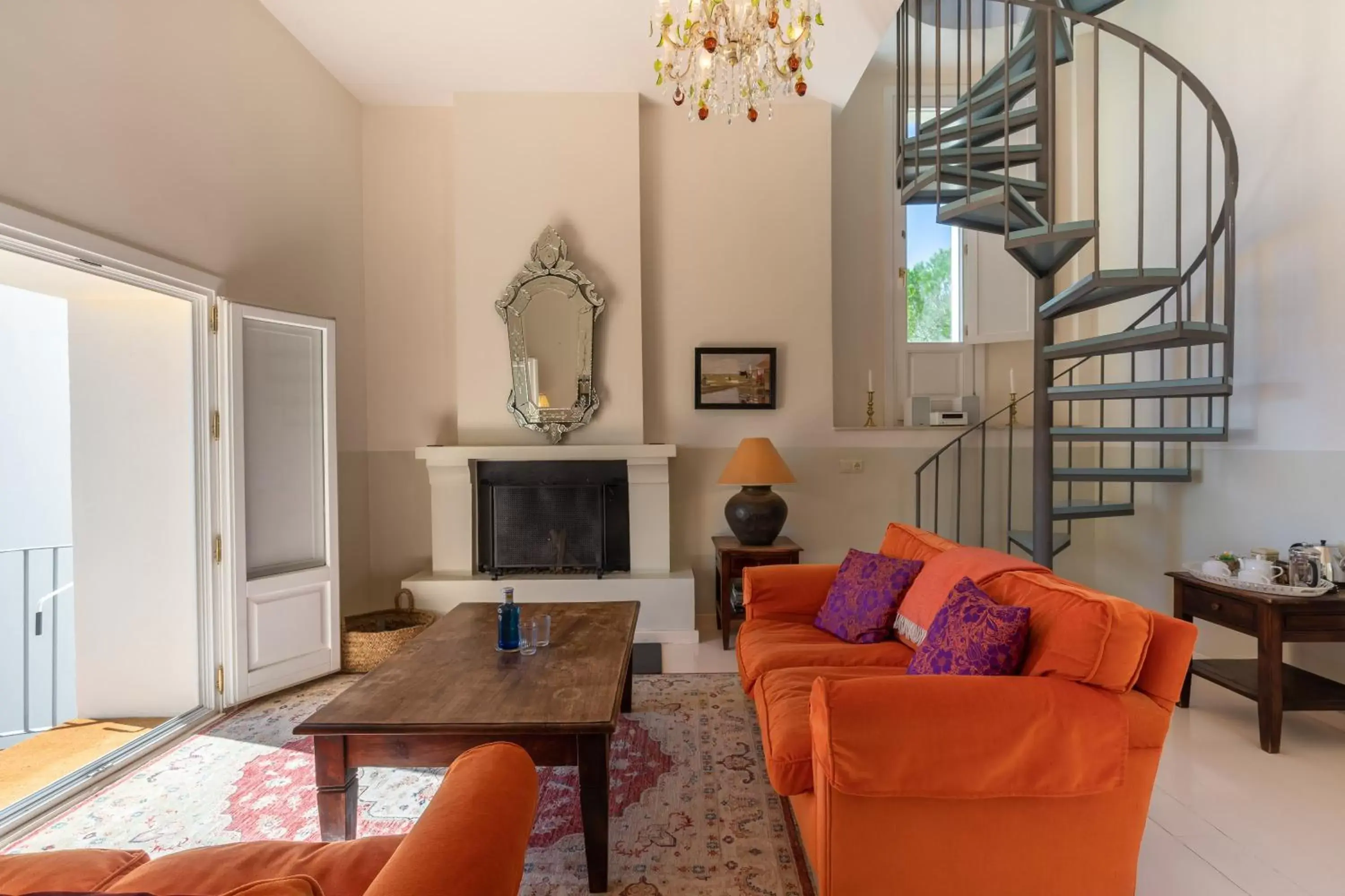 Living room, Seating Area in Hotel La Fuente de la Higuera