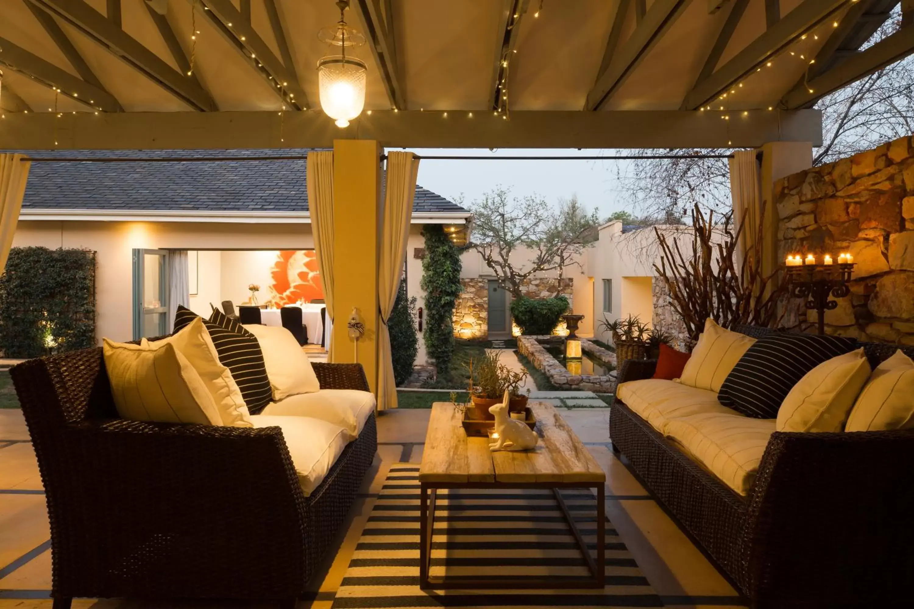 Garden view, Seating Area in Parkwood Boutique Hotel