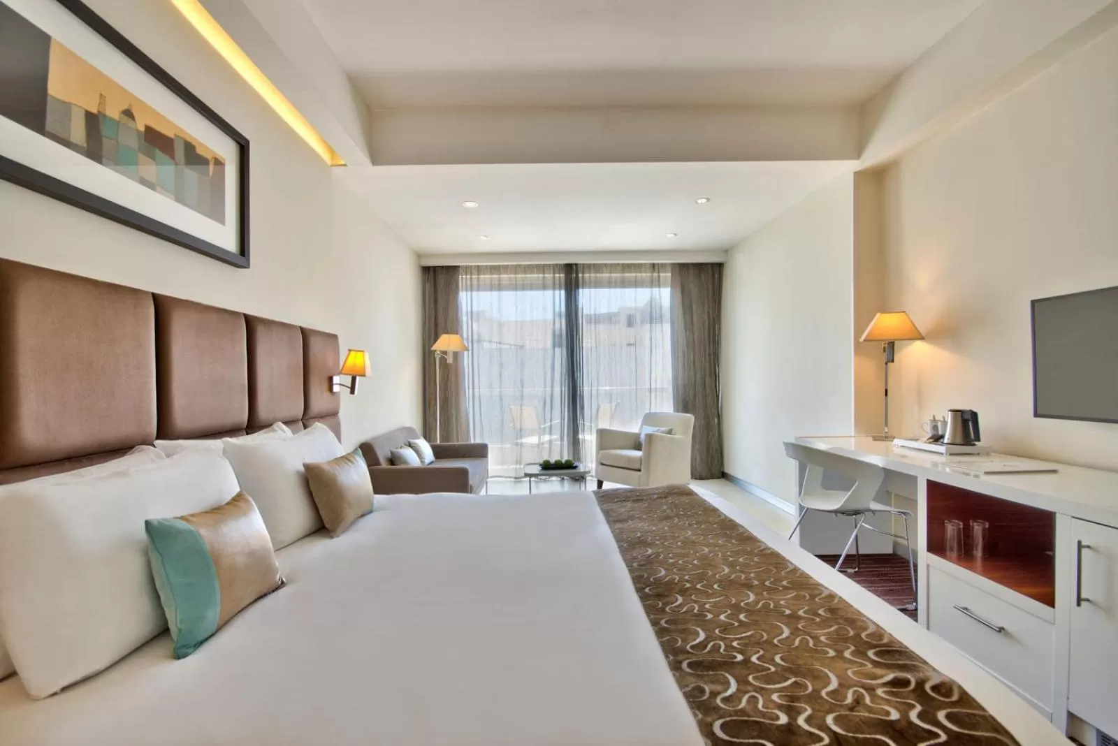 Bed in The George, Urban Boutique Hotel