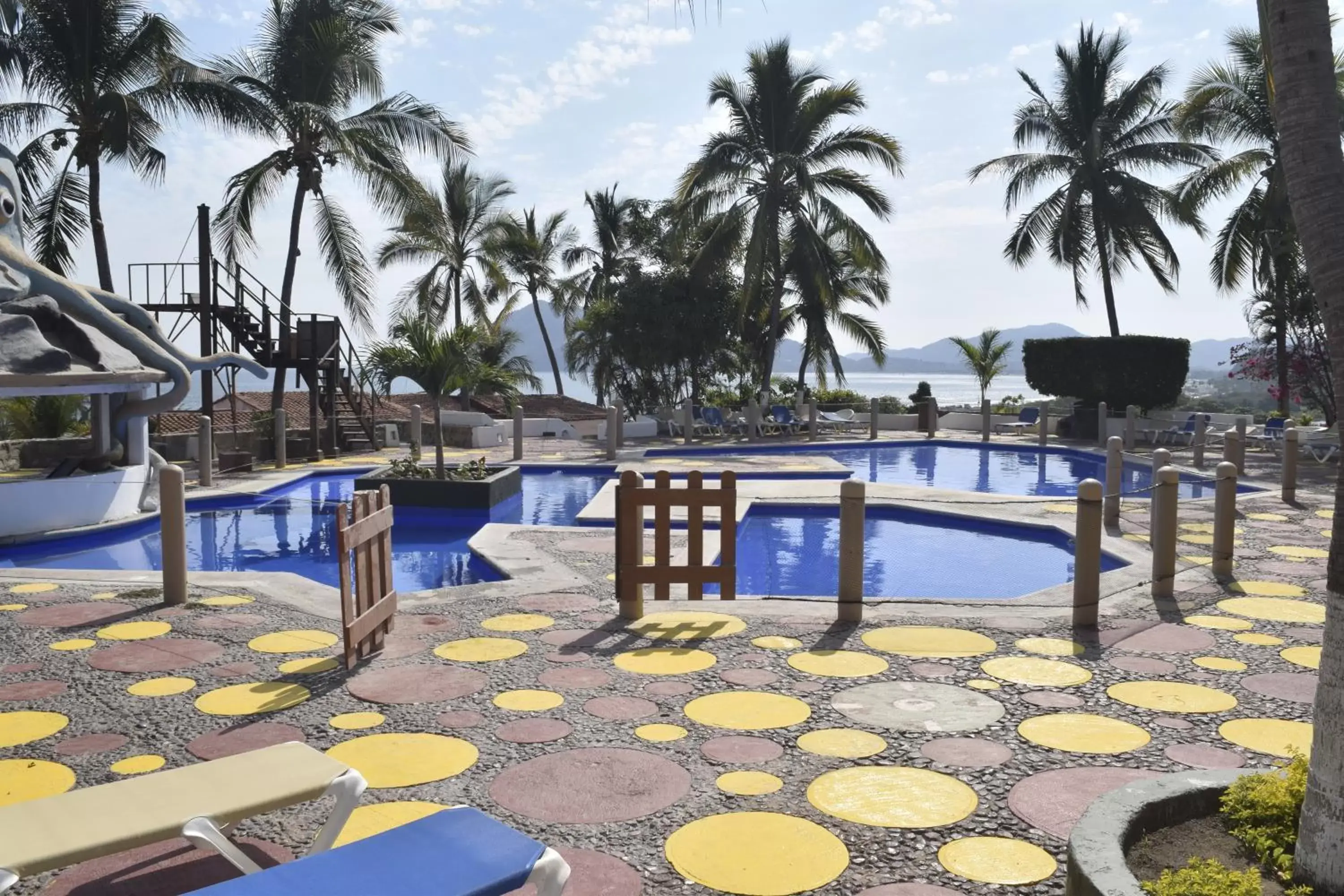 View (from property/room), Swimming Pool in Vista Playa de Oro Manzanillo