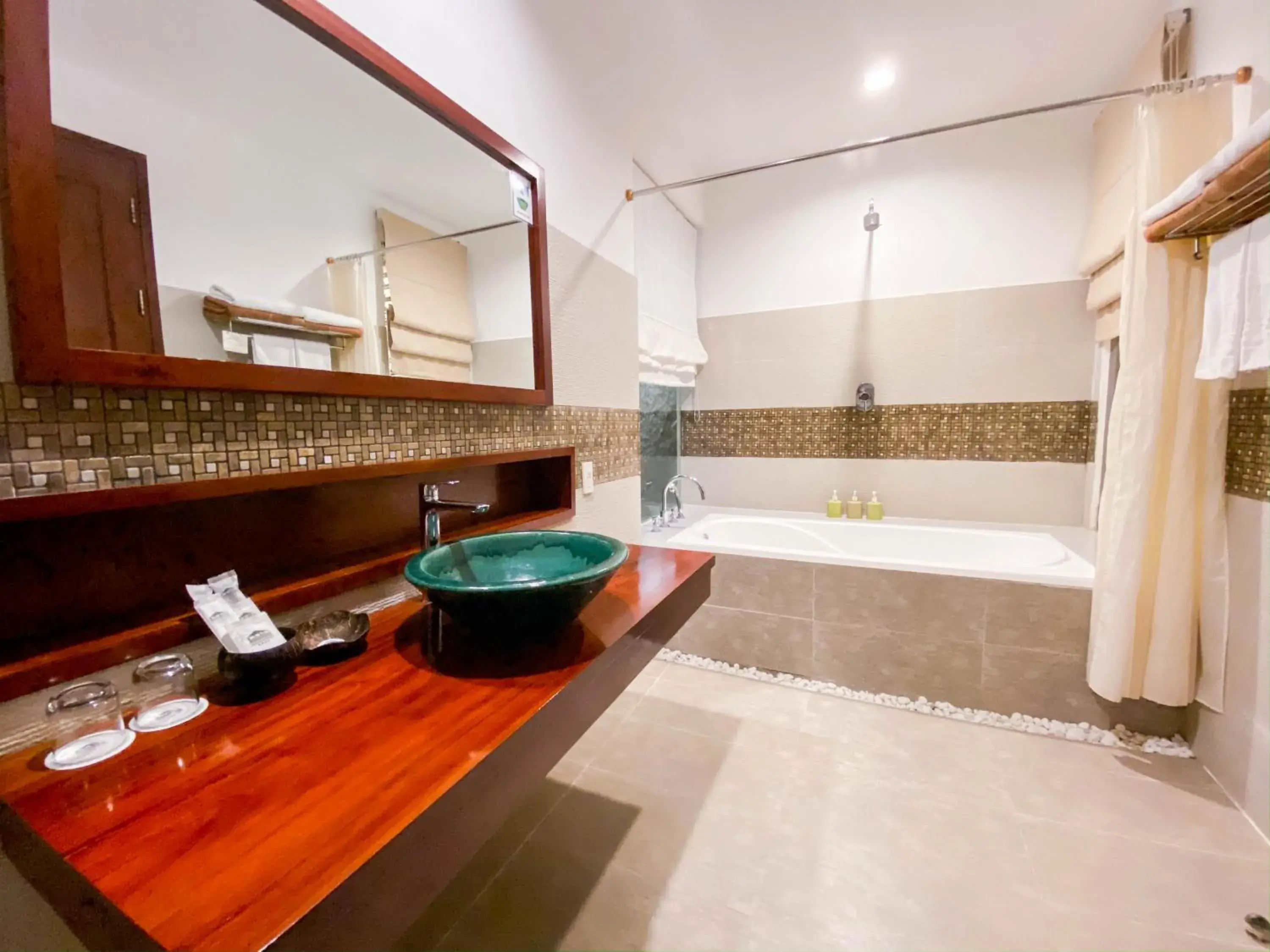 Bathroom in Bamboo Village Beach Resort & Spa