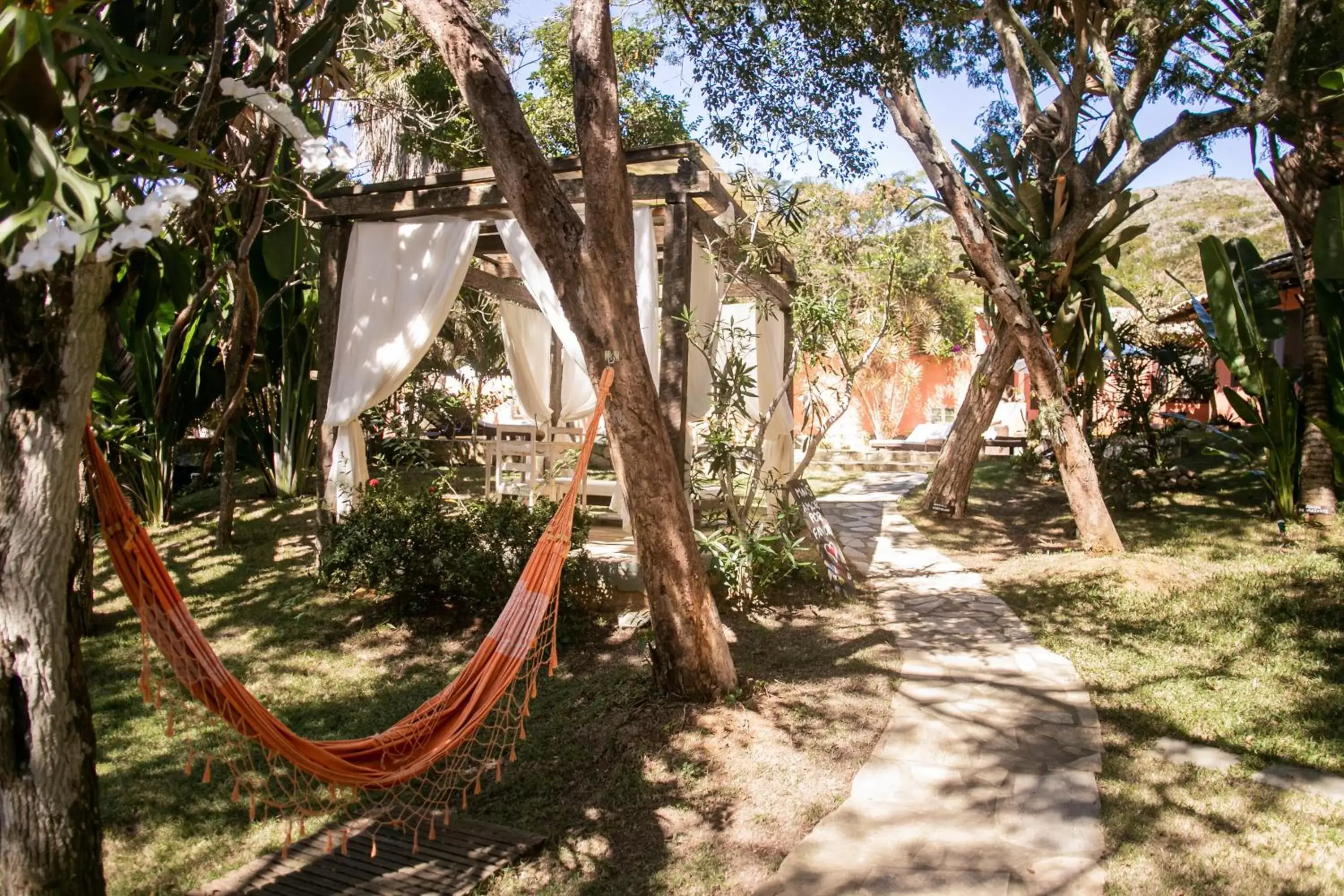 Garden in Pousada Casa Cactus Búzios