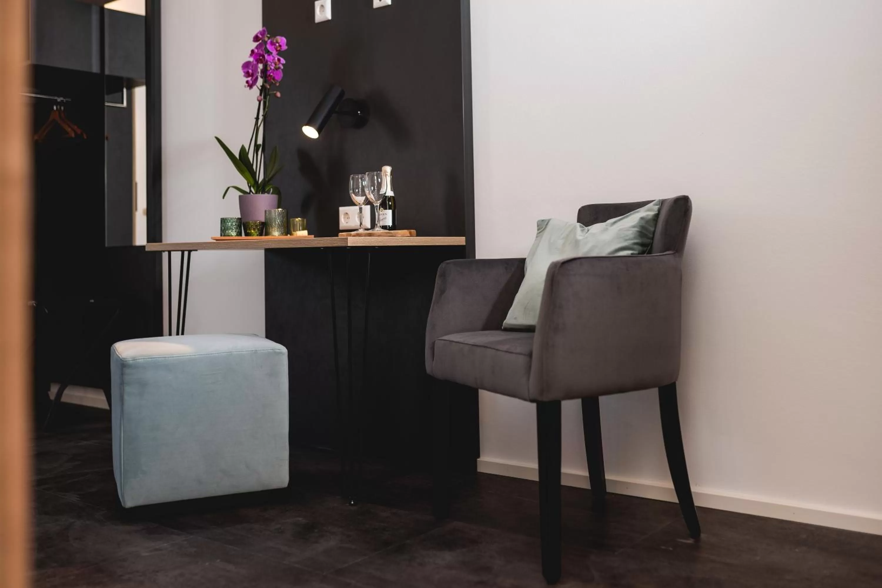 Seating area in Drexel`s Parkhotel am Schloss