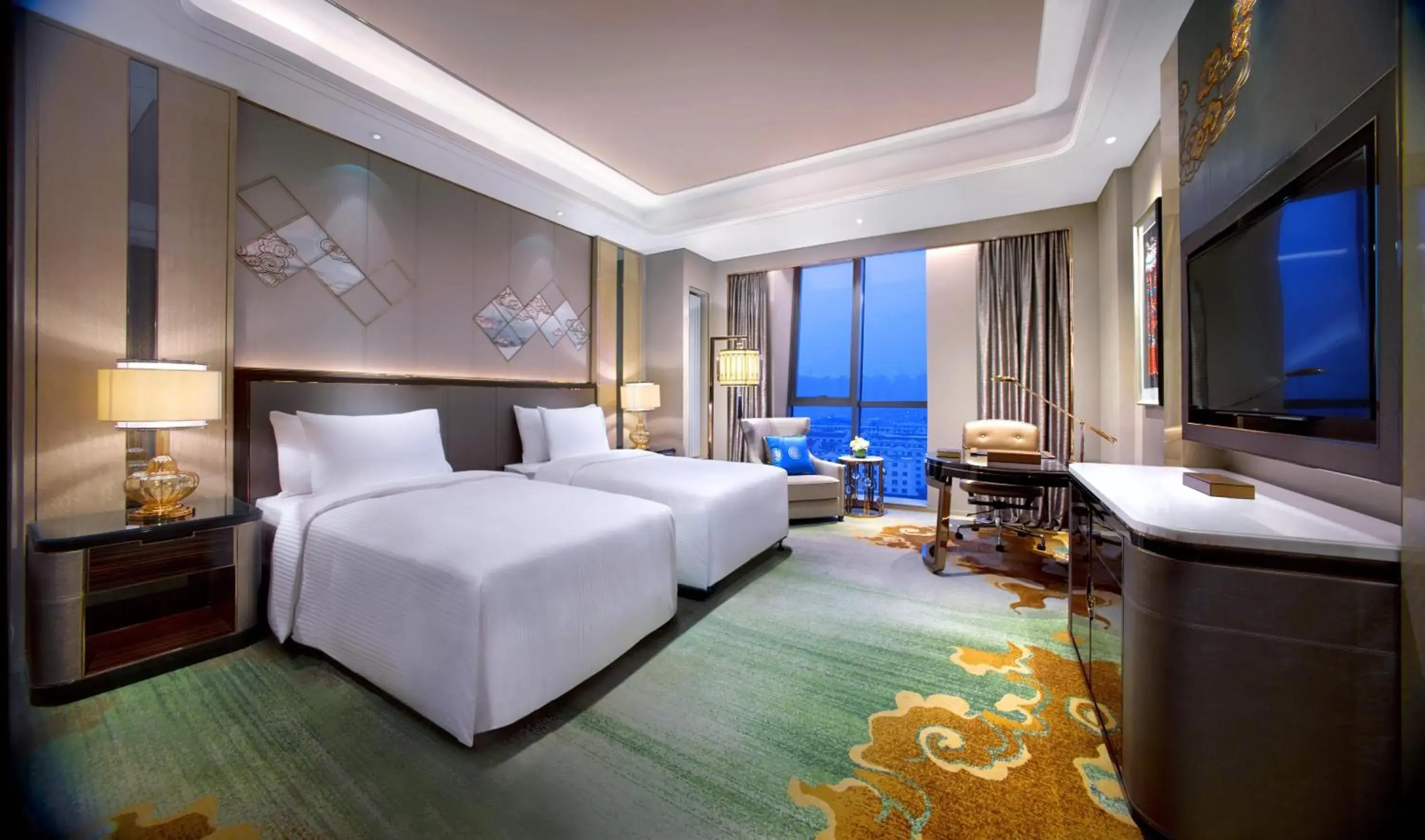 Bedroom, Room Photo in Wanda Vista Hohhot