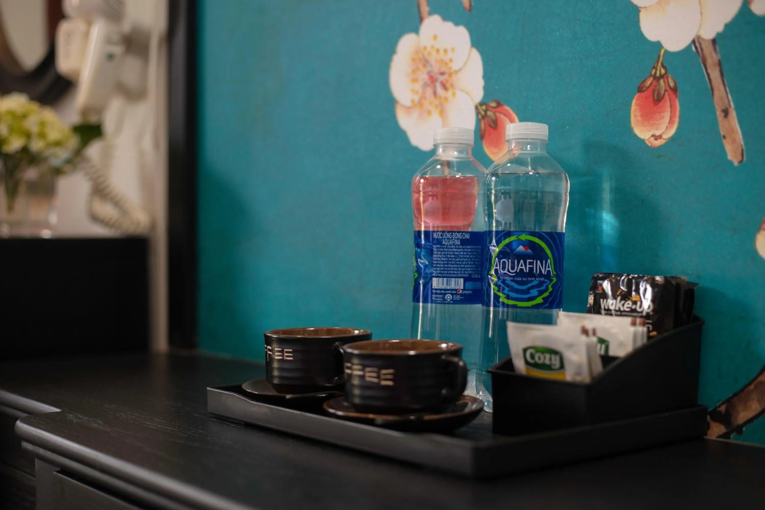 Decorative detail in Queen Light Hotel - Ha Noi Old Quater