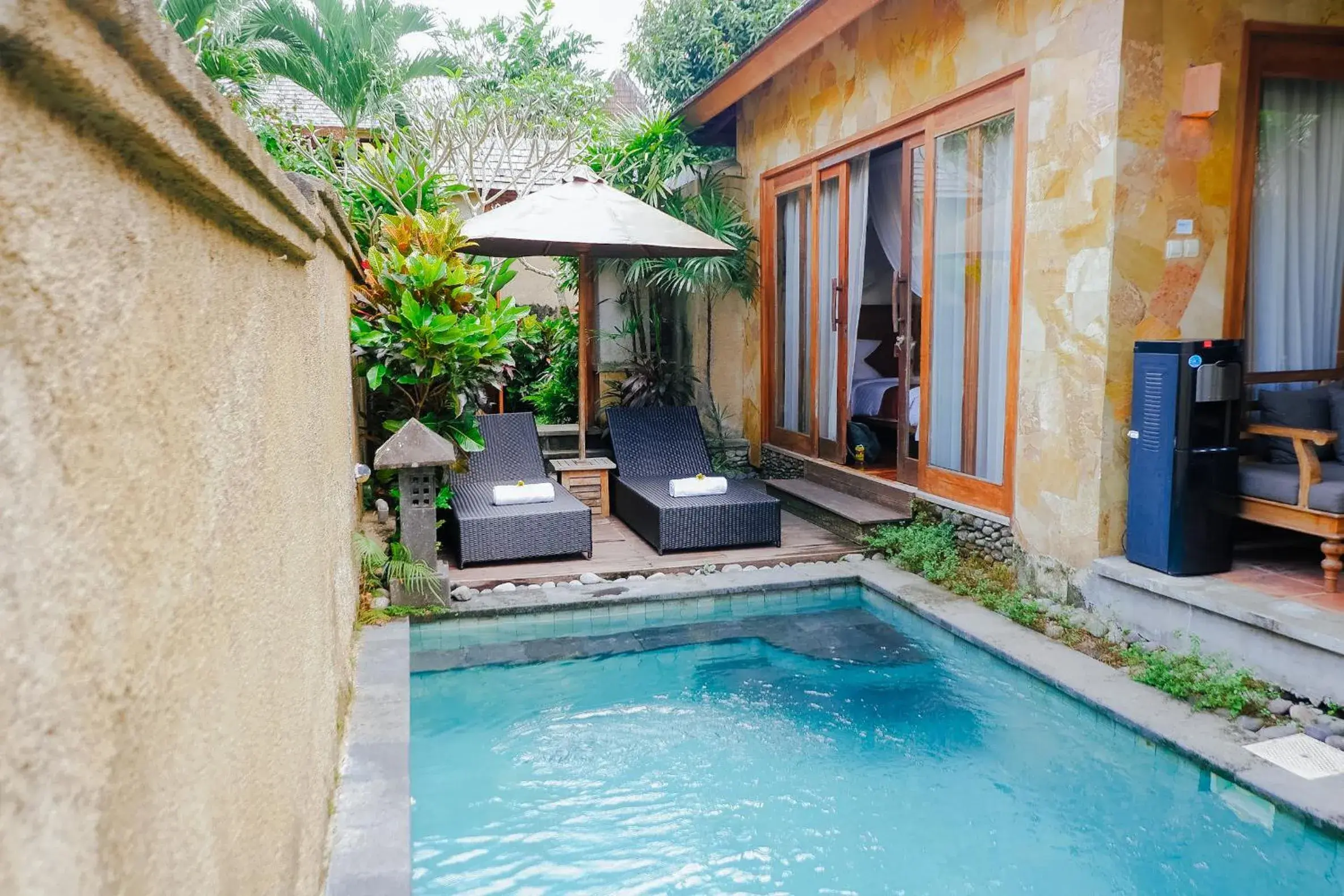 Pool view in Graha Sandat Villas by GenuineHost Pool view in Graha Sandat Villas by GenuineHost