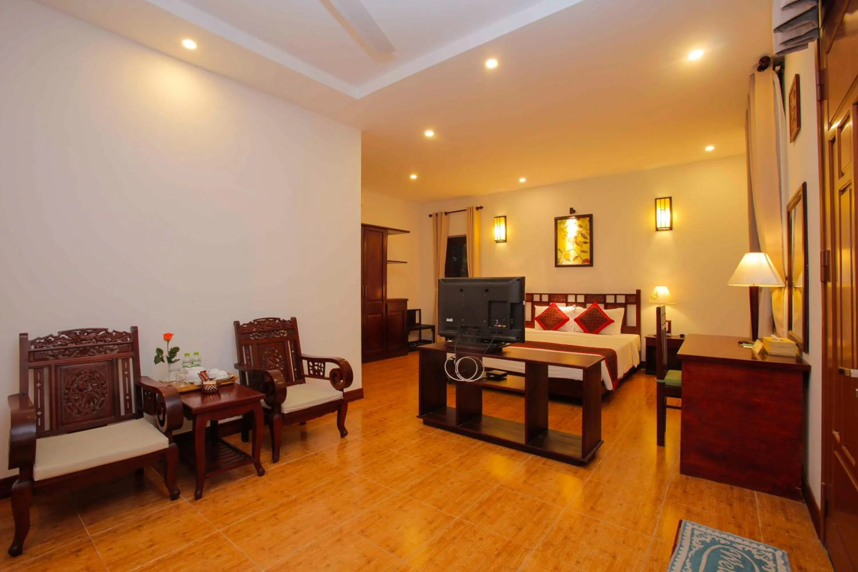 Living room in Hoi An Garden Villas