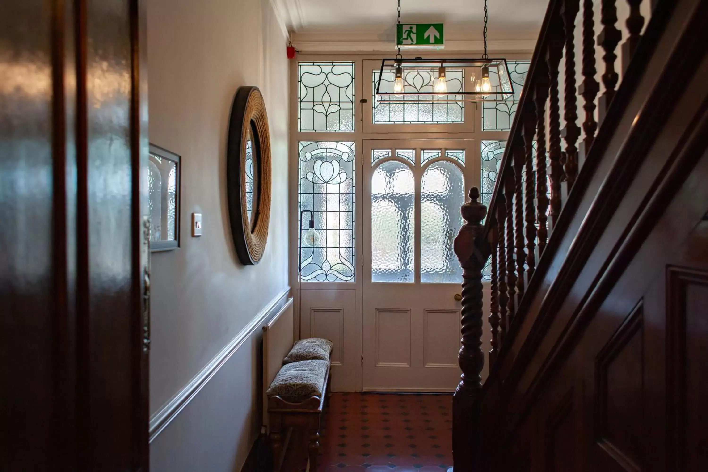 Lobby or reception in Oaklands Guest House