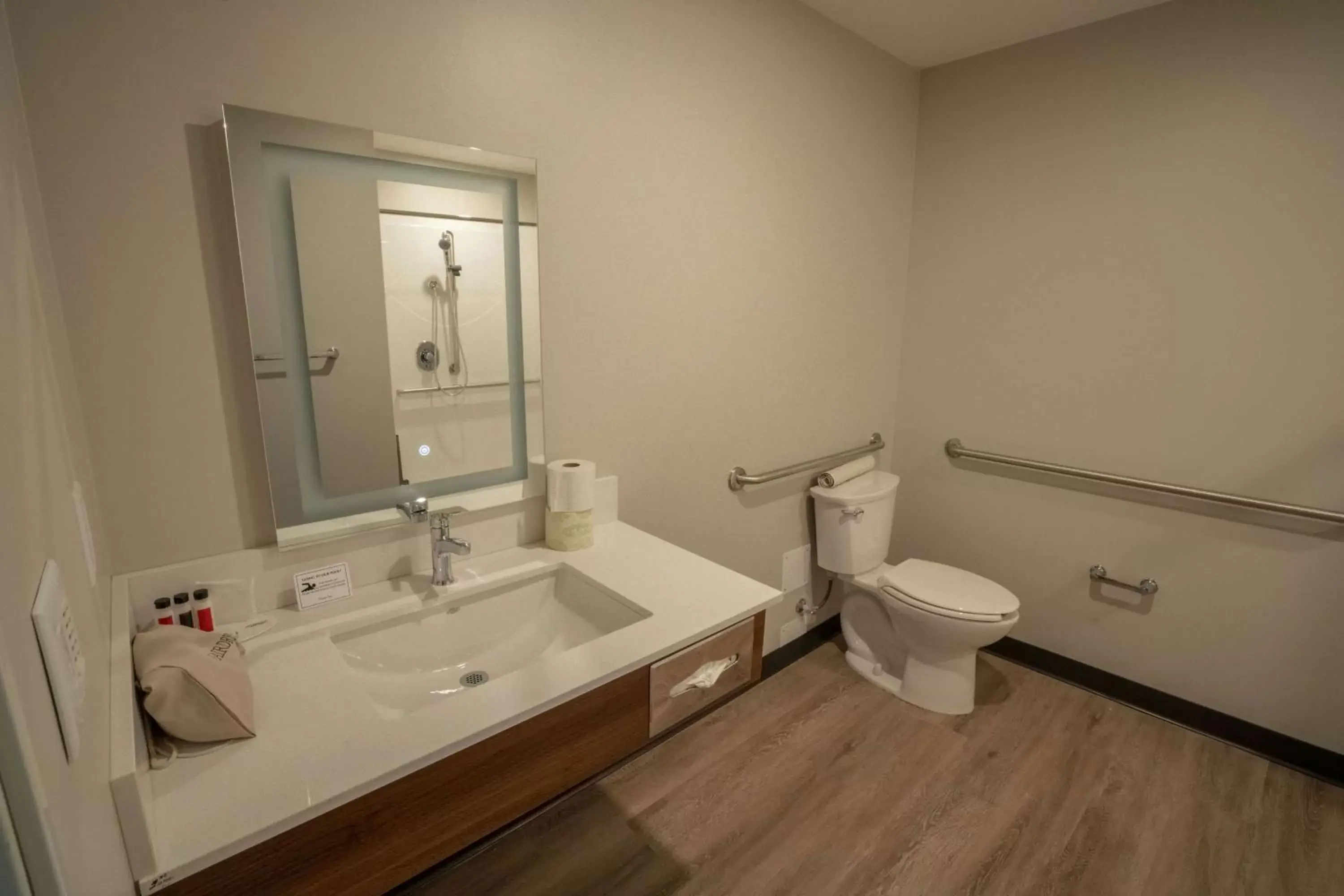 Bathroom in Microtel Inn & Suites by Wyndham Kelowna