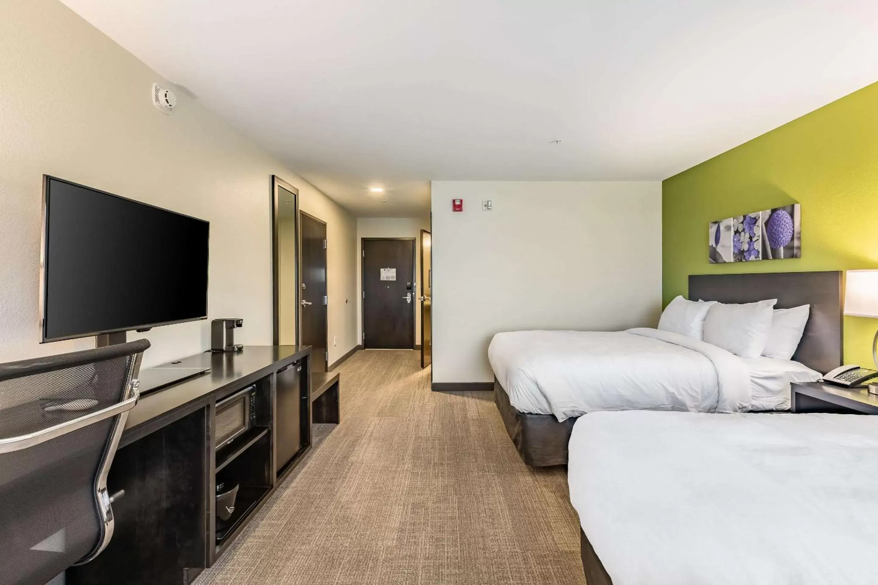 Queen Room with Two Queen Beds - Accessible/Non-Smoking in Sleep Inn & Suites Mt Hope near Auction & Event Center Queen Room with Two Queen Beds - Accessible/Non-Smoking in Sleep Inn & Suites Mt Hope near Auction & Event Center