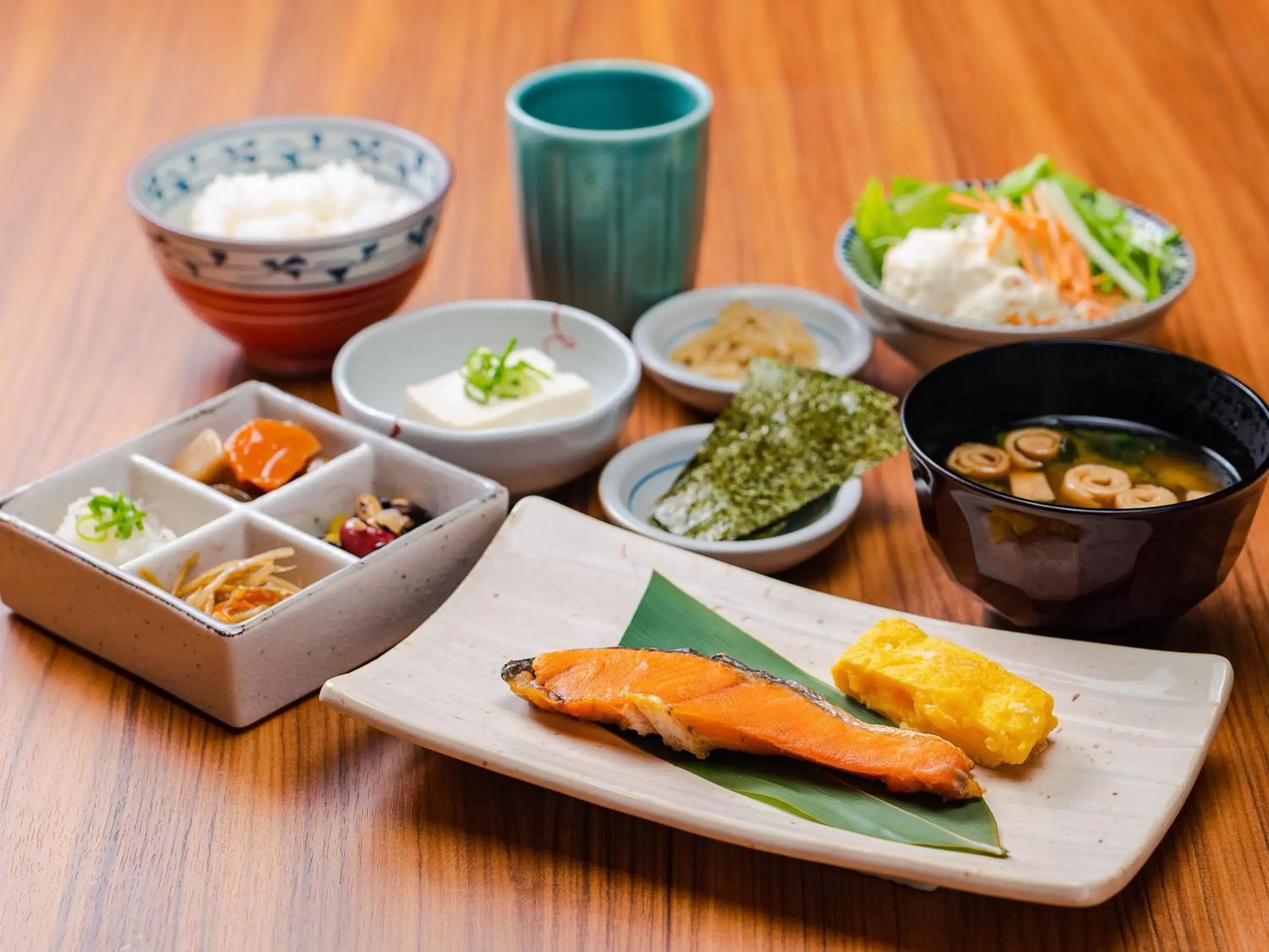 Food close-up in UNIZO INN Osaka Kitahama