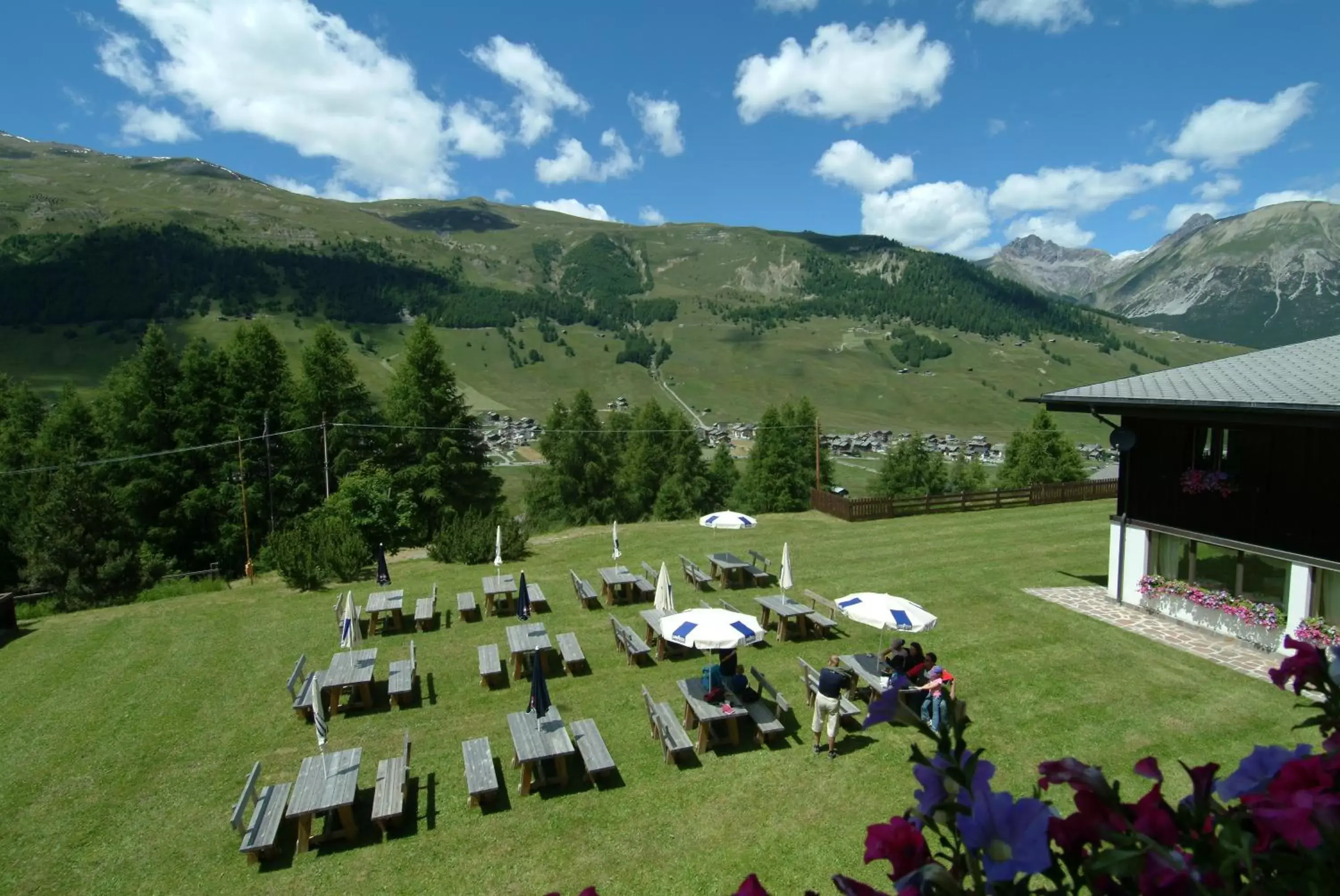 Bird's eye view in Hotel Intermonti